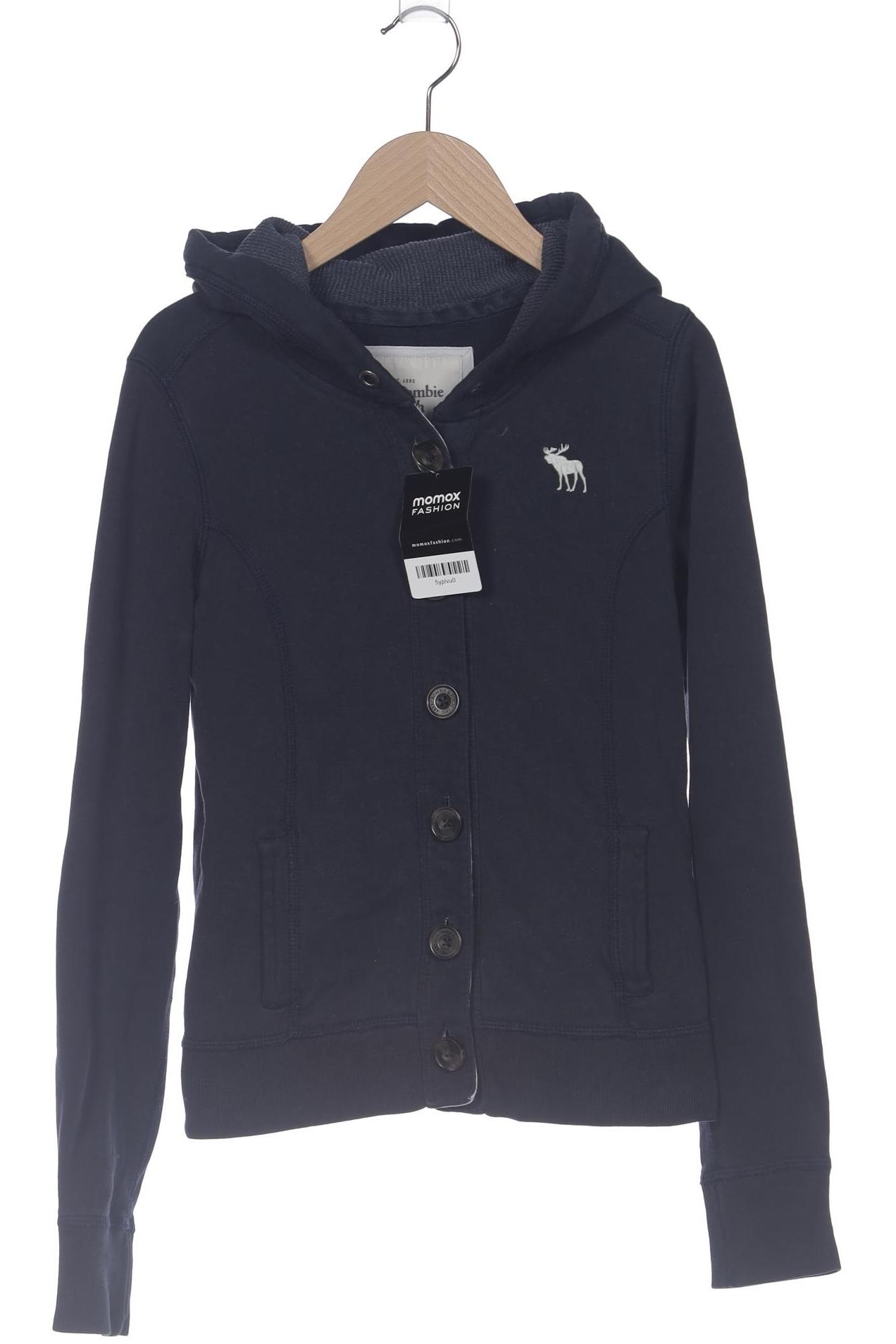 

Abercrombie & Fitch Damen Kapuzenpullover, marineblau, Gr. 38