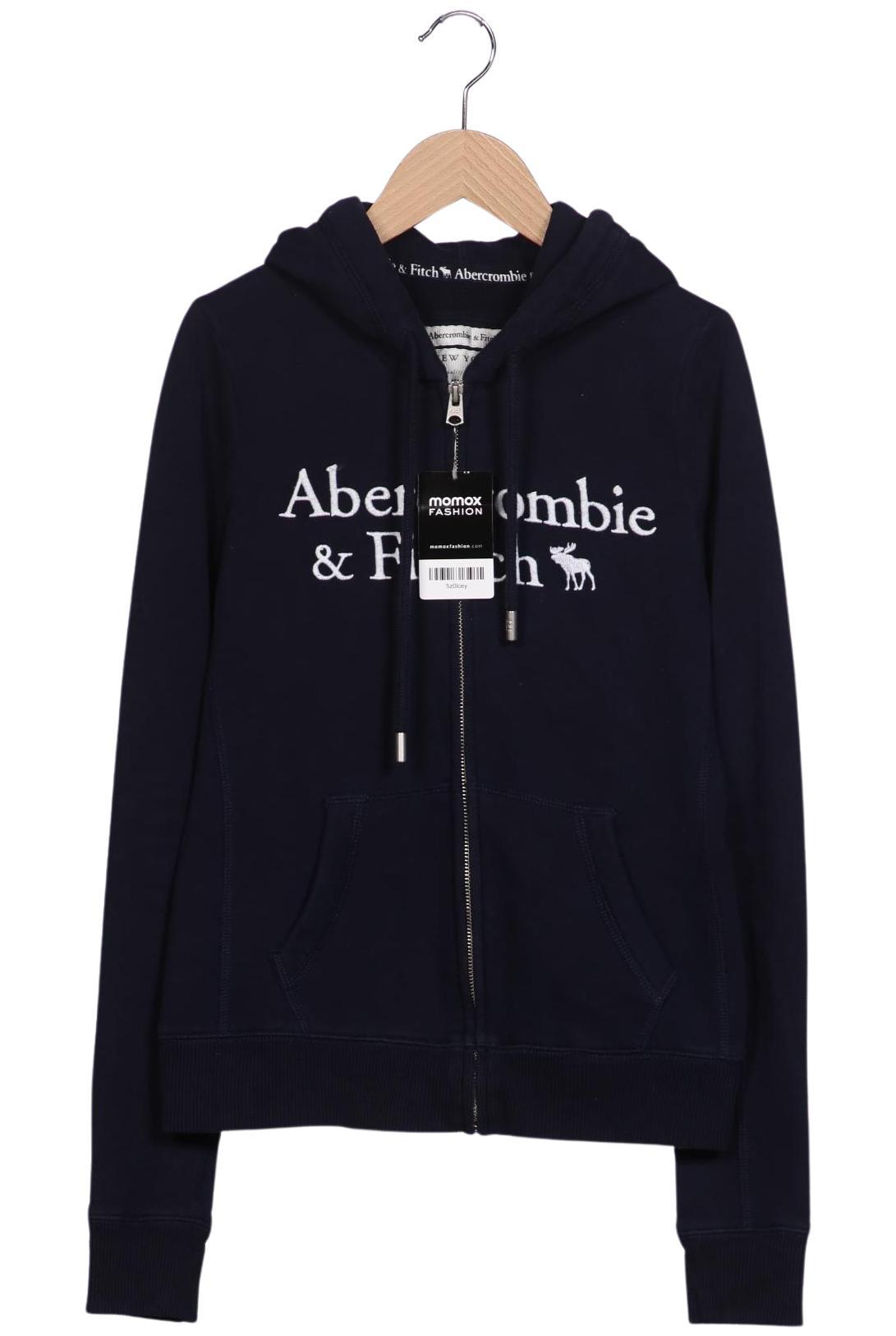 

Abercrombie & Fitch Damen Kapuzenpullover, marineblau, Gr. 36