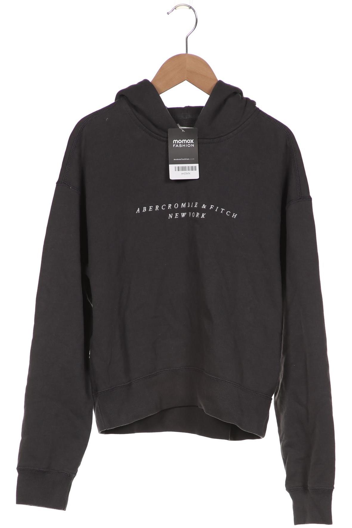 

Abercrombie & Fitch Damen Kapuzenpullover, grau, Gr. 34