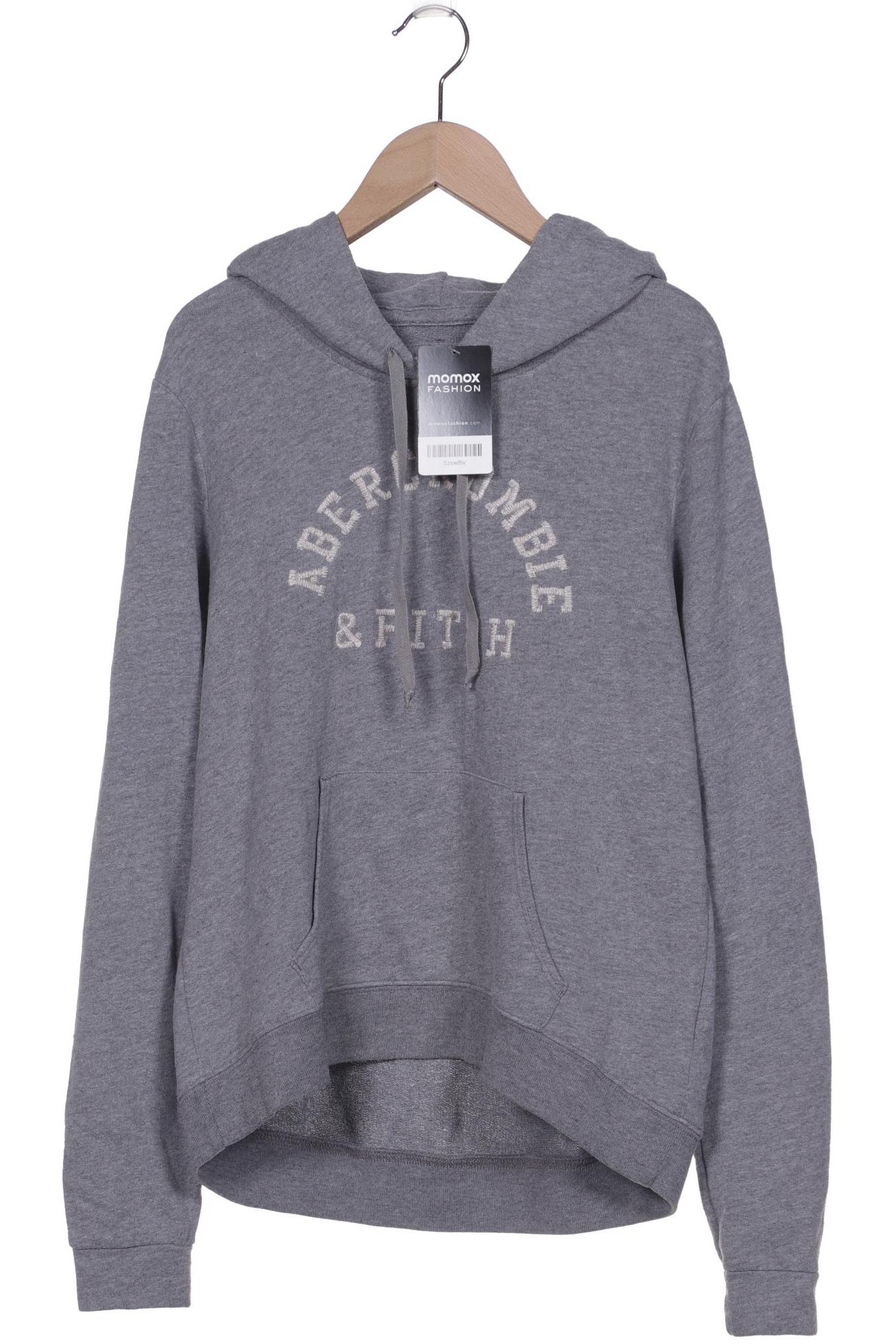 

Abercrombie & Fitch Damen Kapuzenpullover, grau