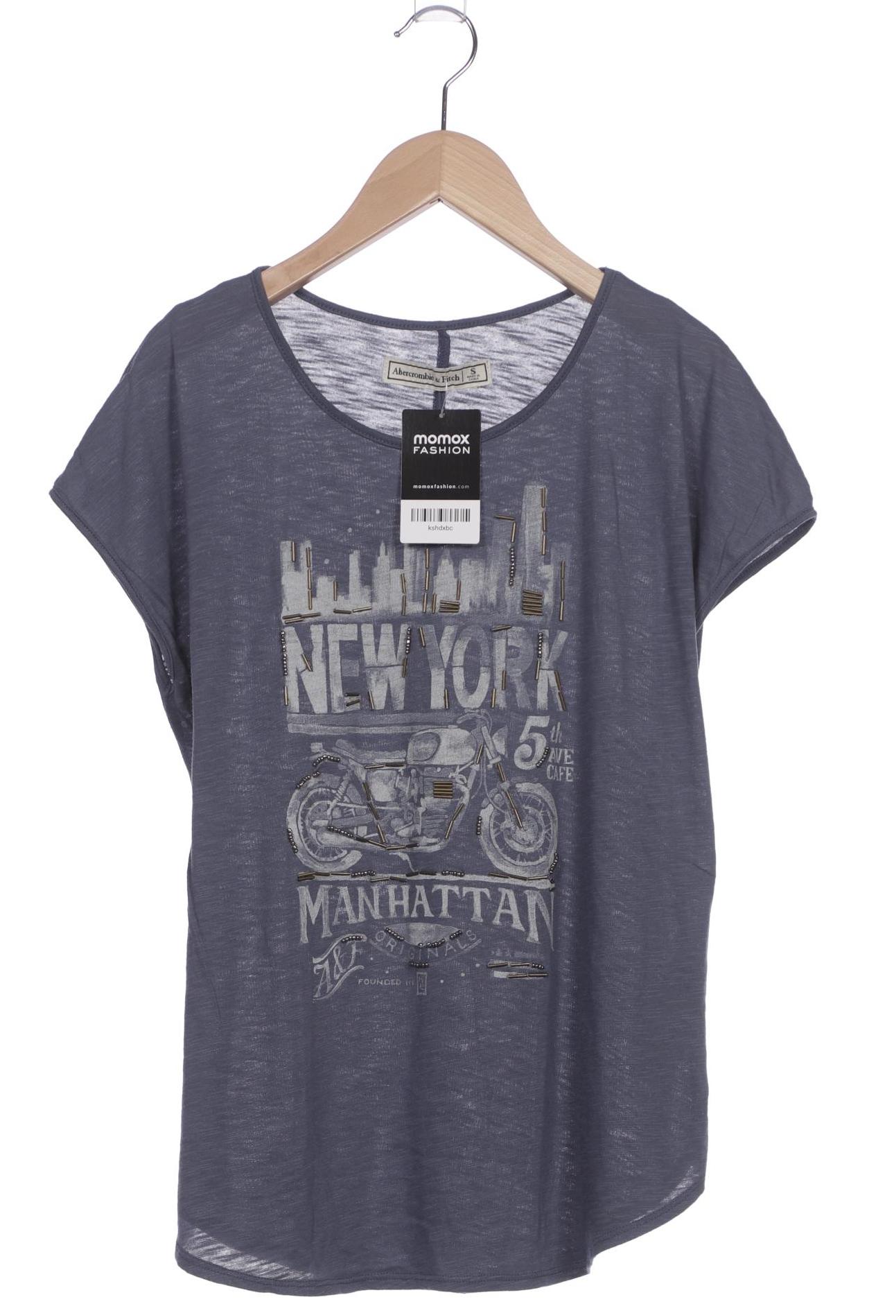 

Abercrombie & Fitch Damen T-Shirt, blau, Gr. 36