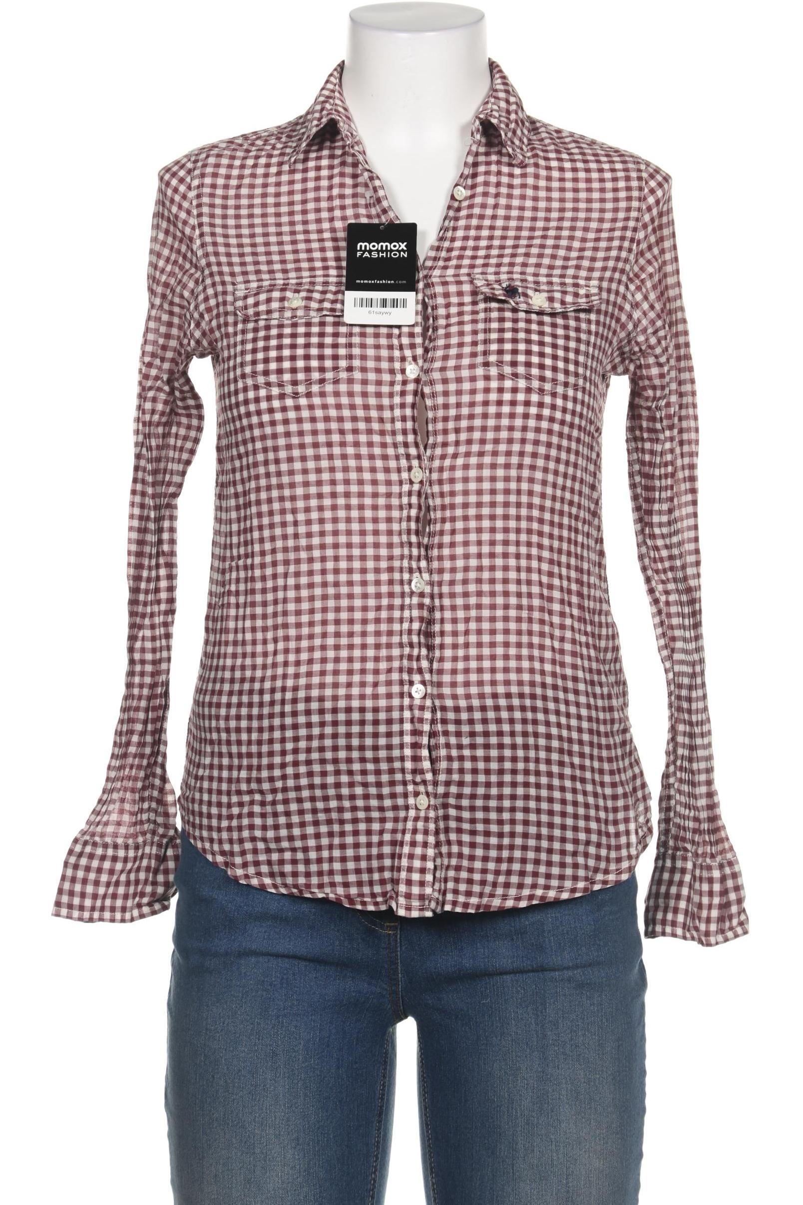 

Abercrombie & Fitch Damen Bluse, bordeaux, Gr. 36