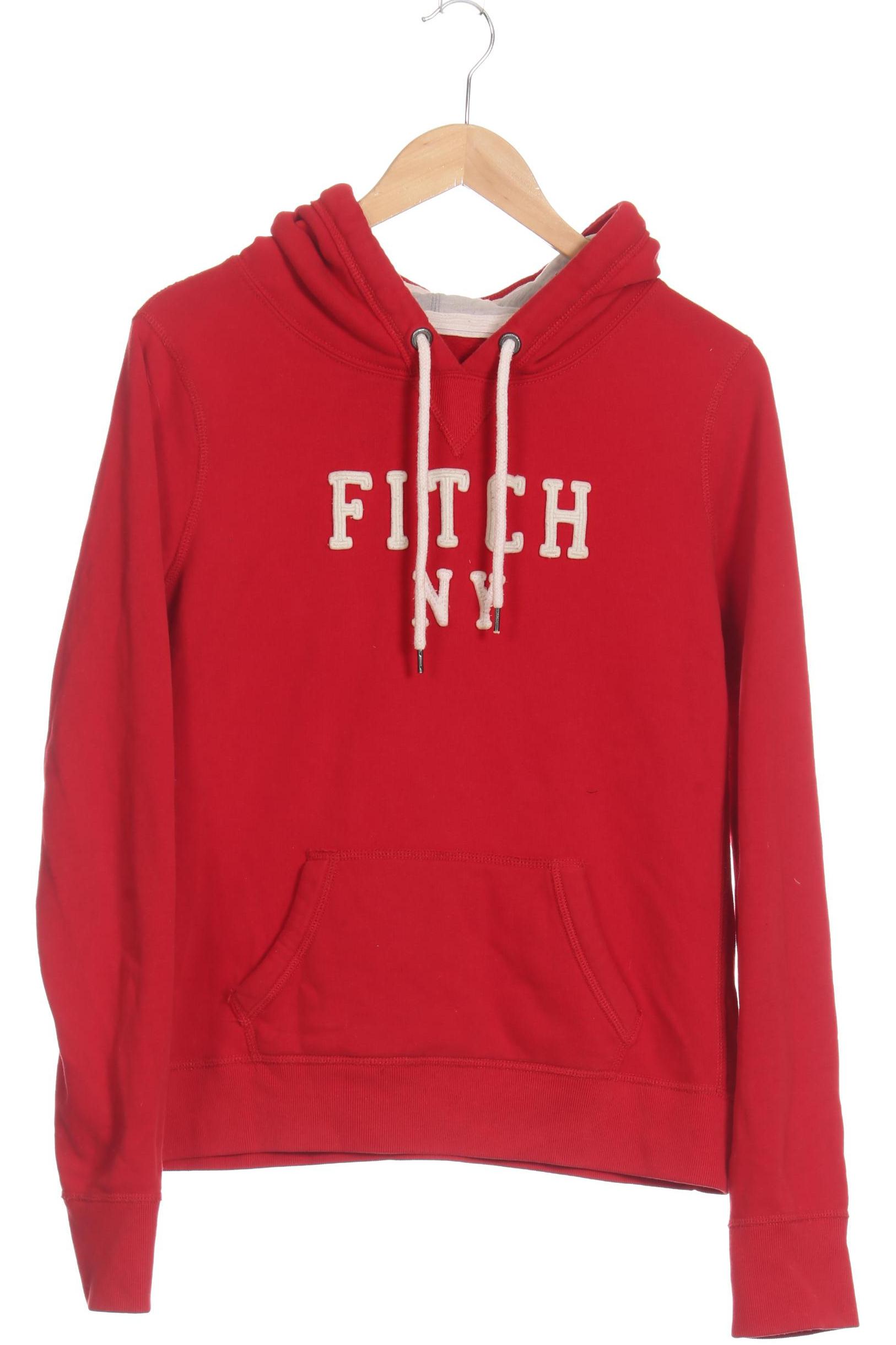 

Abercrombie & Fitch Damen Kapuzenpullover, rot, Gr.