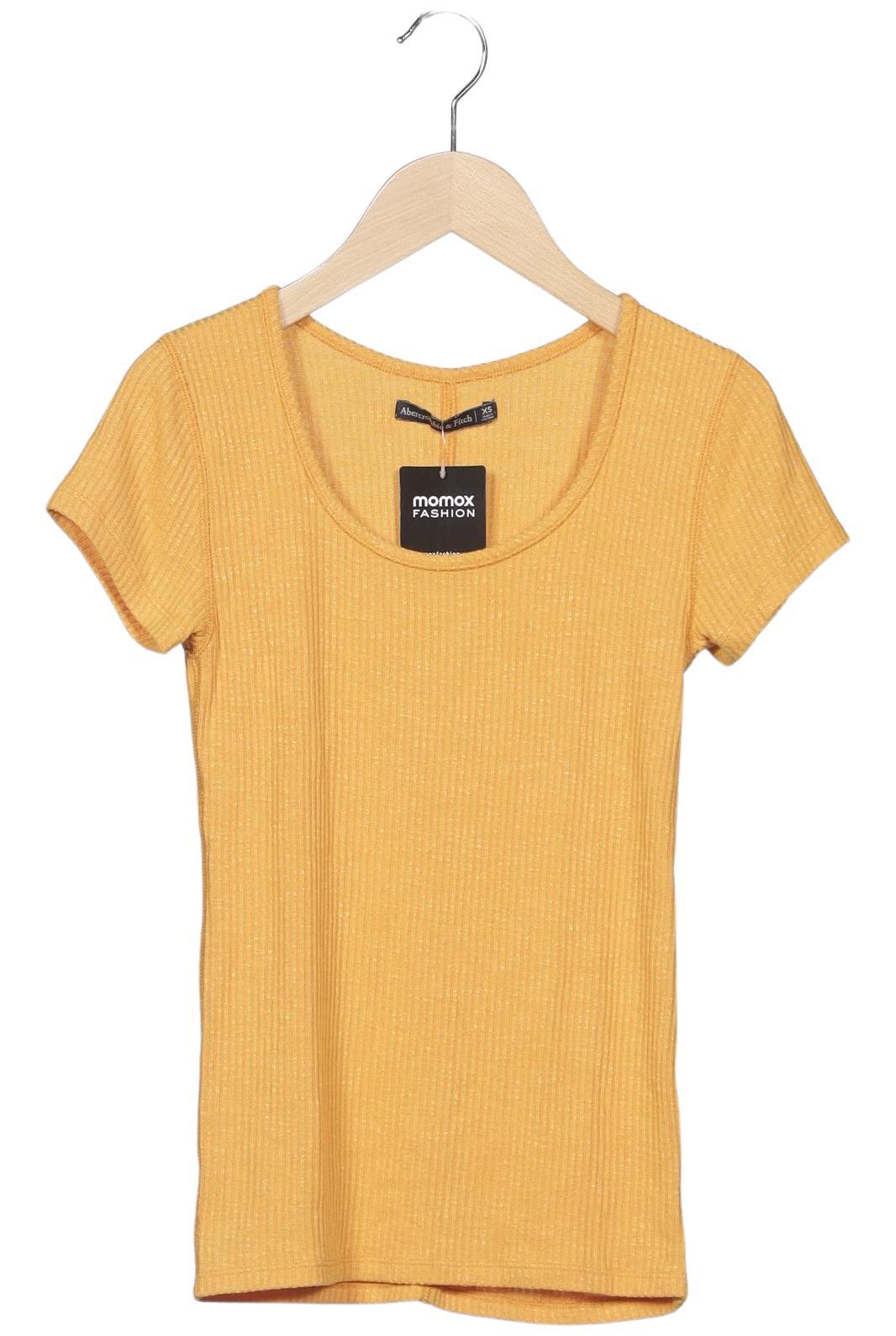 

Abercrombie & Fitch Damen T-Shirt, gelb, Gr. 34