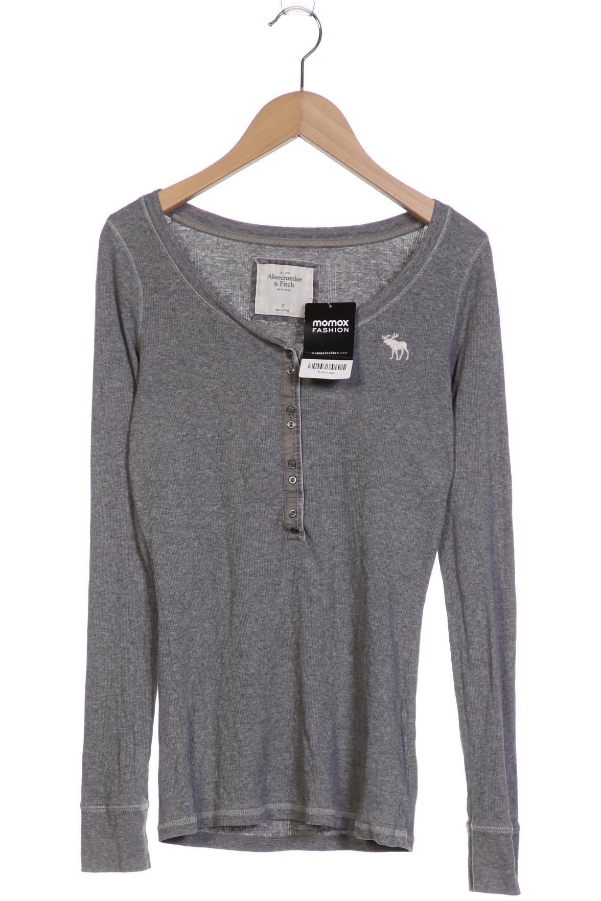 

Abercrombie & Fitch Damen Langarmshirt, grau