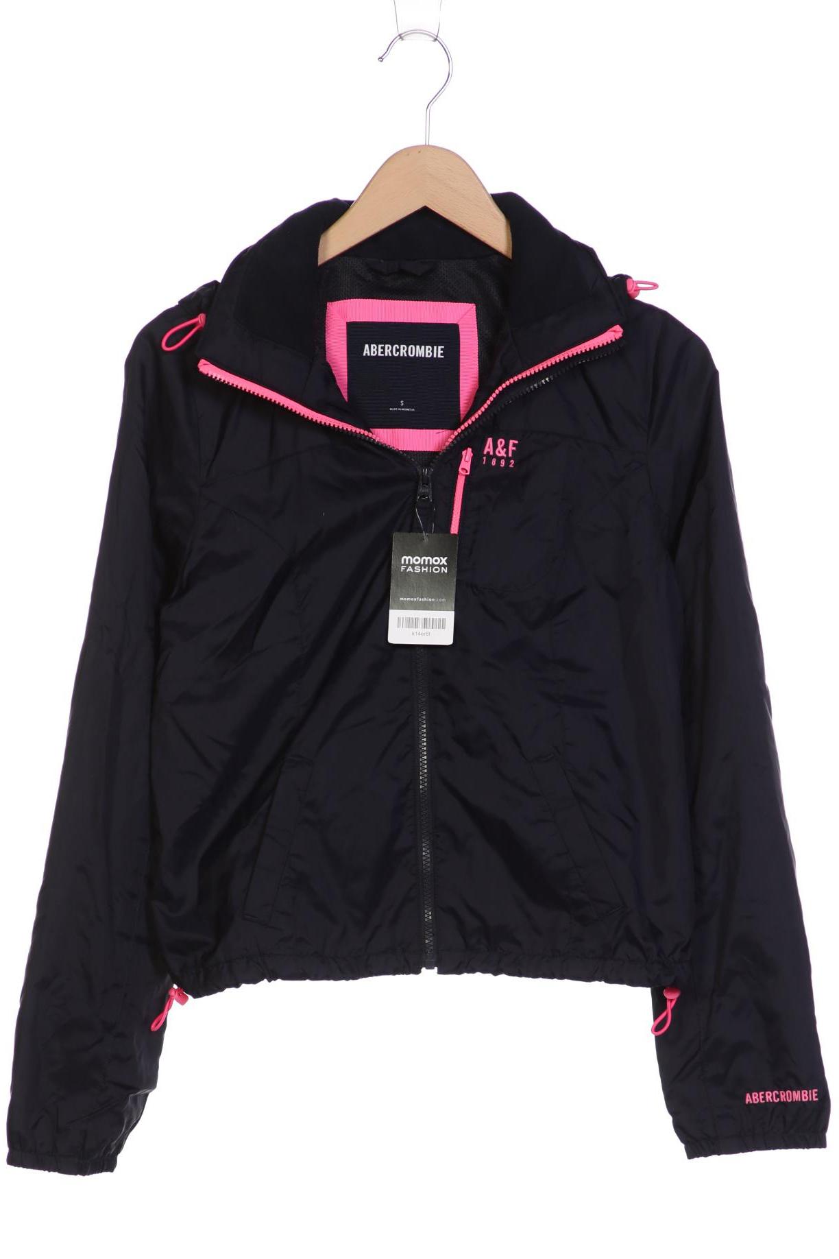 

Abercrombie & Fitch Damen Jacke, schwarz, Gr. 36
