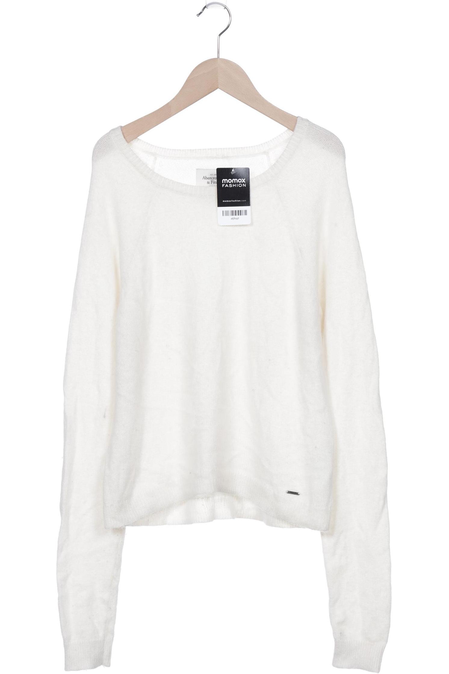 

Abercrombie & Fitch Damen Pullover, cremeweiß, Gr. 42