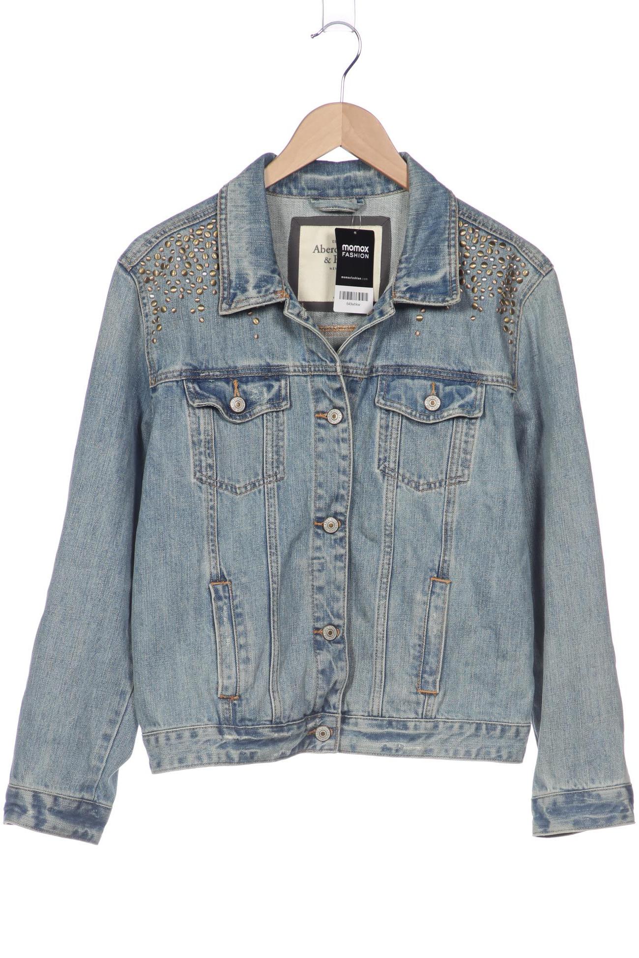 

Abercrombie & Fitch Damen Jacke, blau, Gr. 38