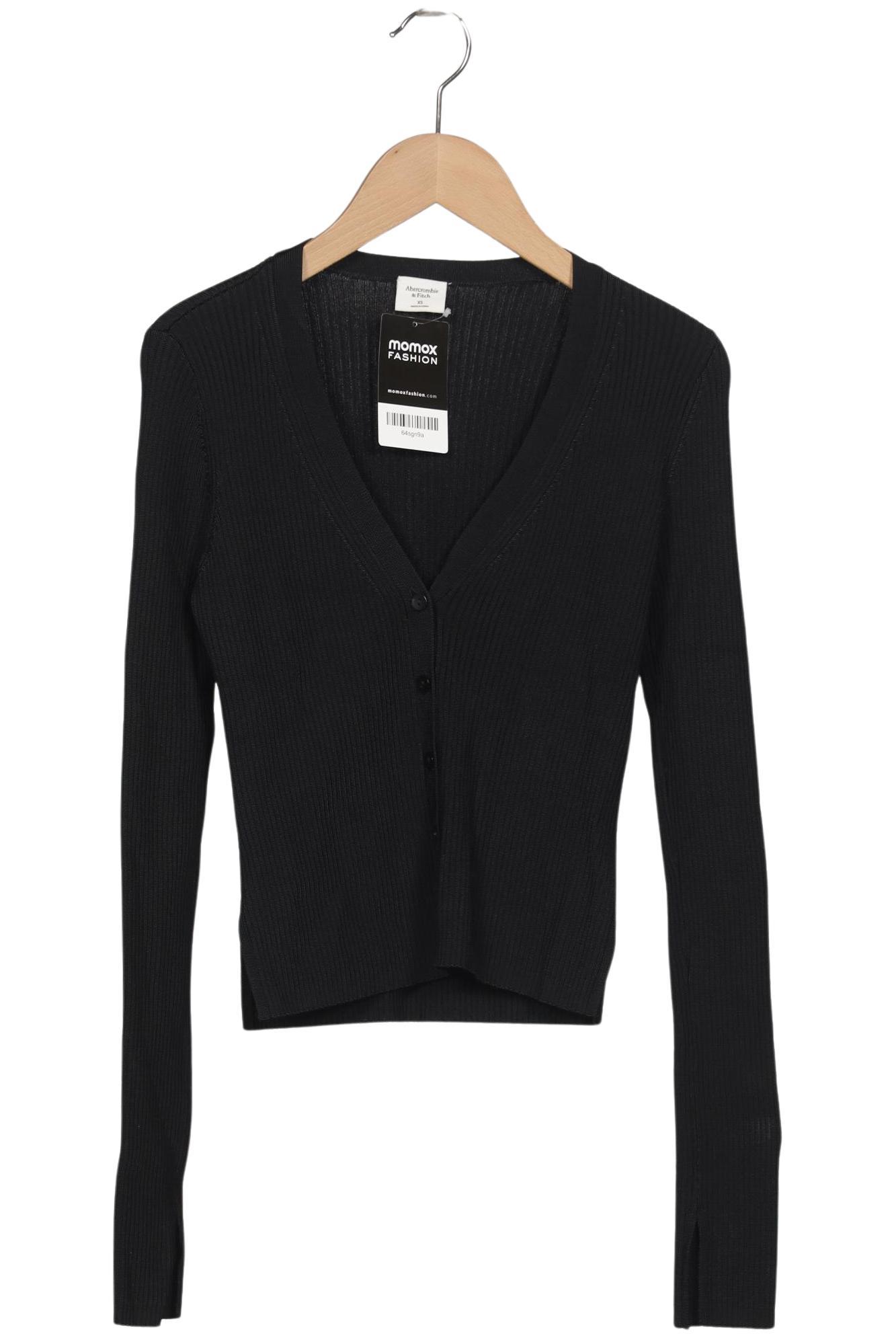 

Abercrombie & Fitch Damen Strickjacke, schwarz, Gr. 34