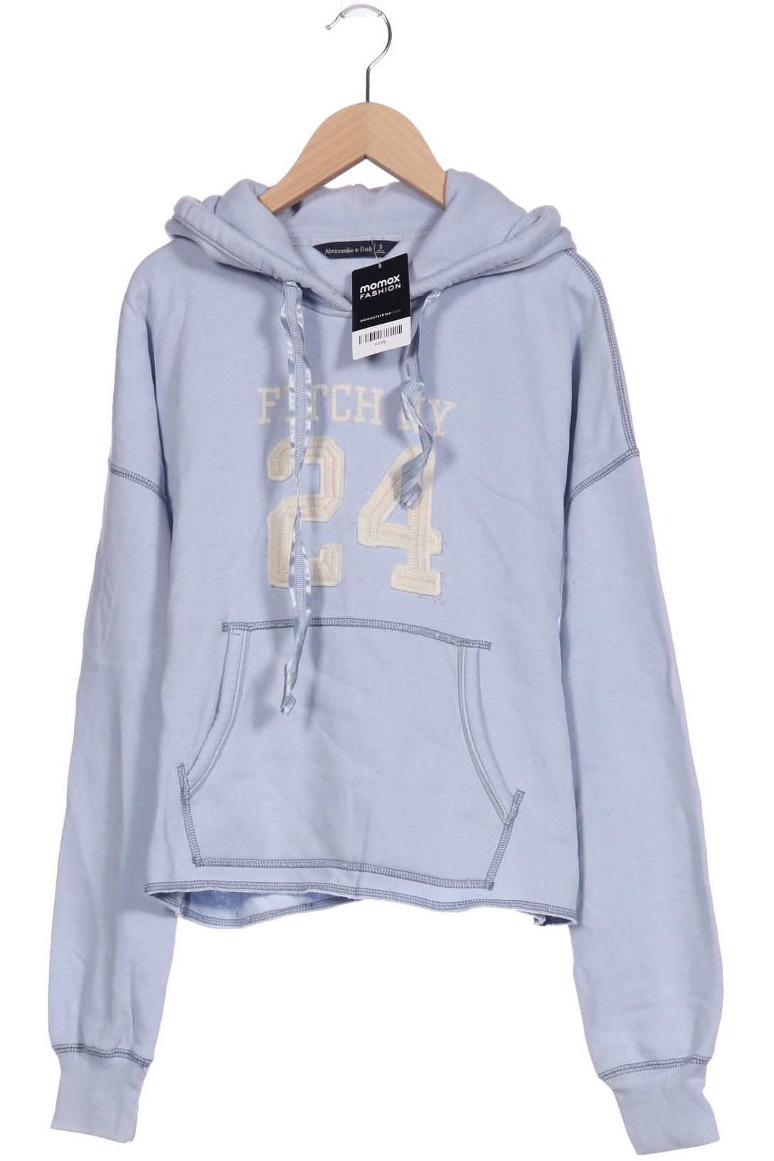 

Abercrombie & Fitch Damen Kapuzenpullover, hellblau, Gr. 36