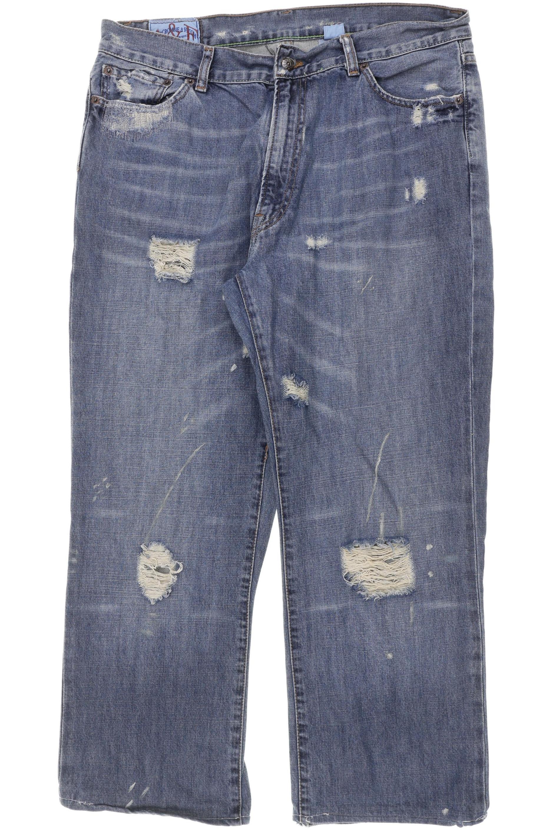 

Abercrombie & Fitch Damen Jeans, blau, Gr. 34