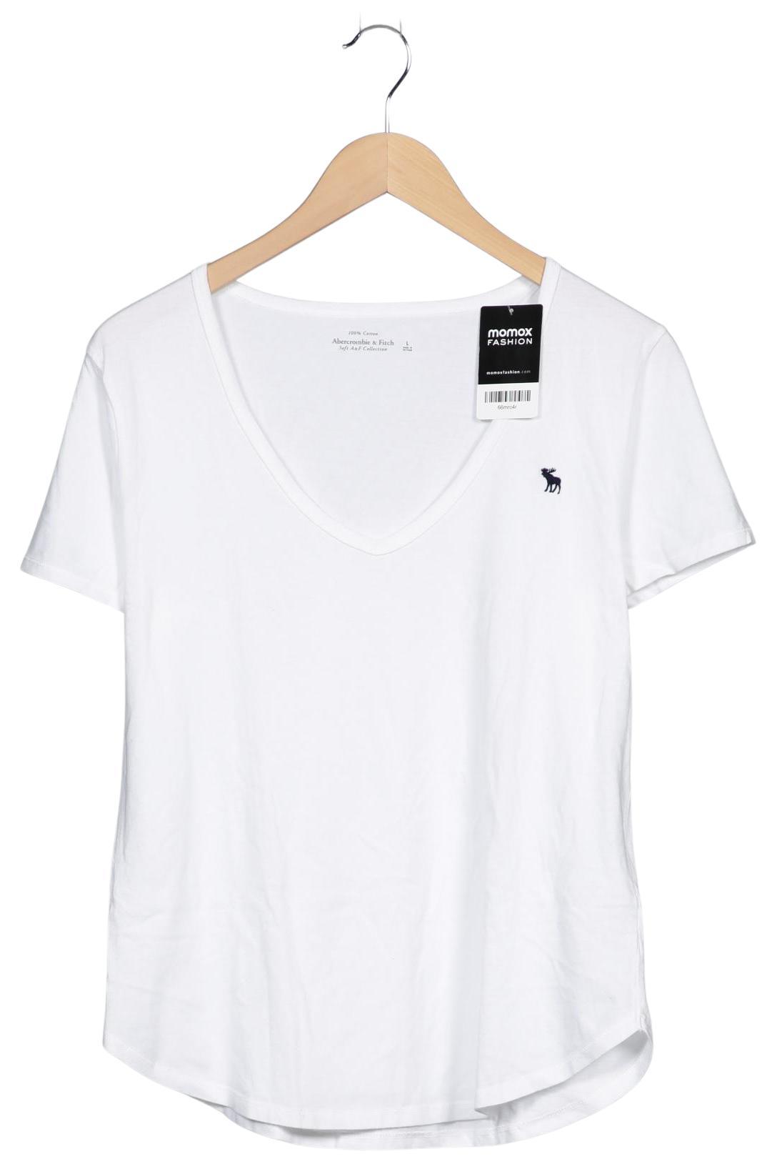 

Abercrombie & Fitch Damen T-Shirt, weiß, Gr. 42