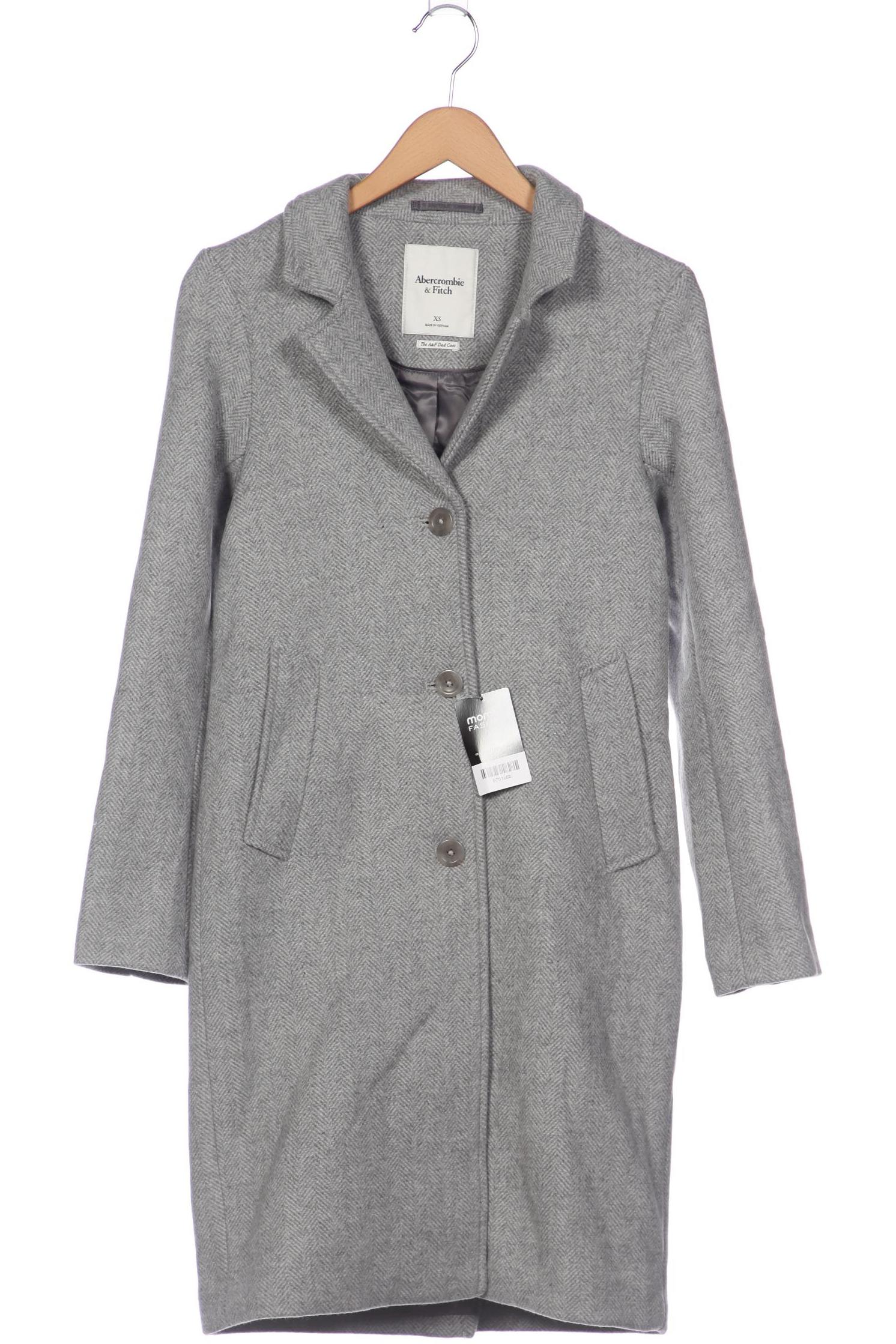 

Abercrombie & Fitch Damen Mantel, grau, Gr. 34
