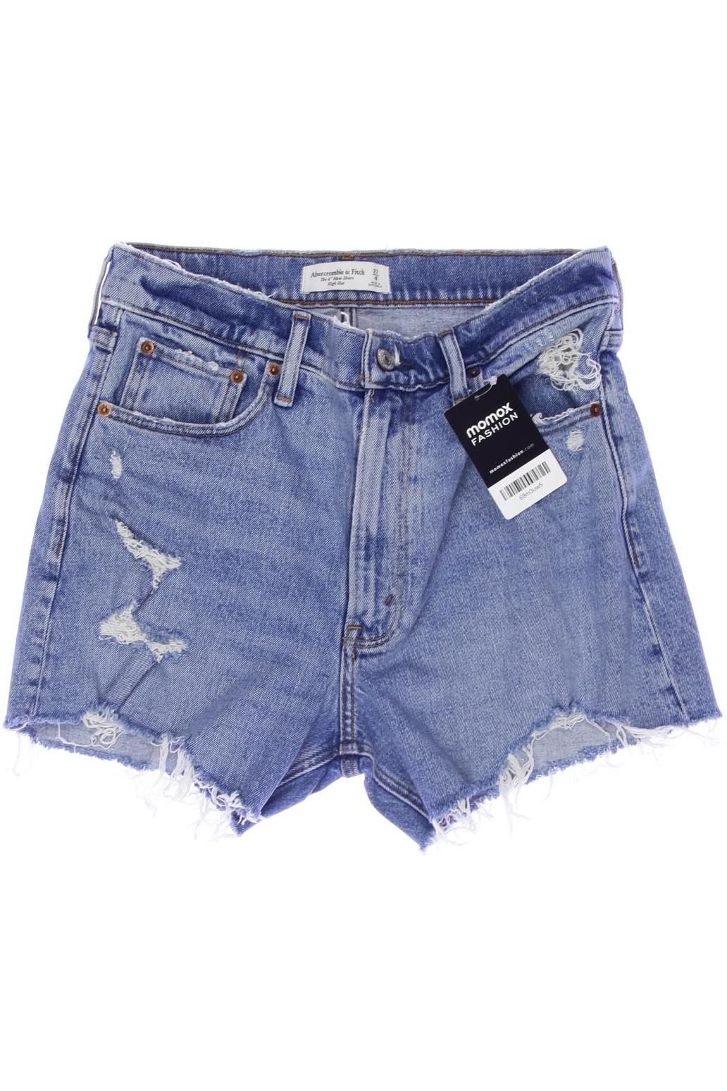 

Abercrombie & Fitch Damen Shorts, blau, Gr. 27