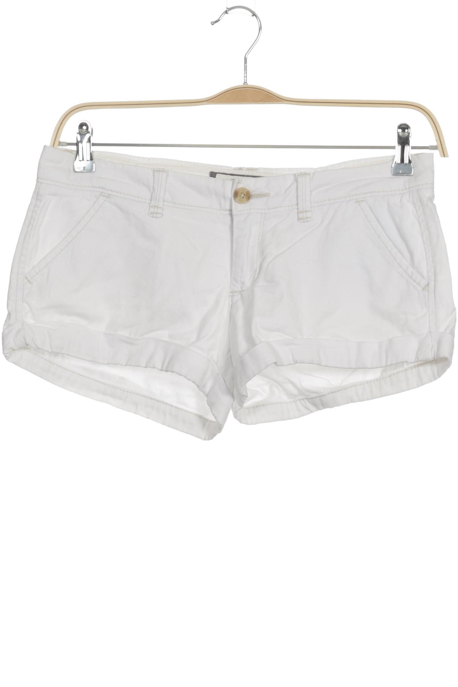 

Abercrombie & Fitch Damen Shorts, weiß, Gr. 2