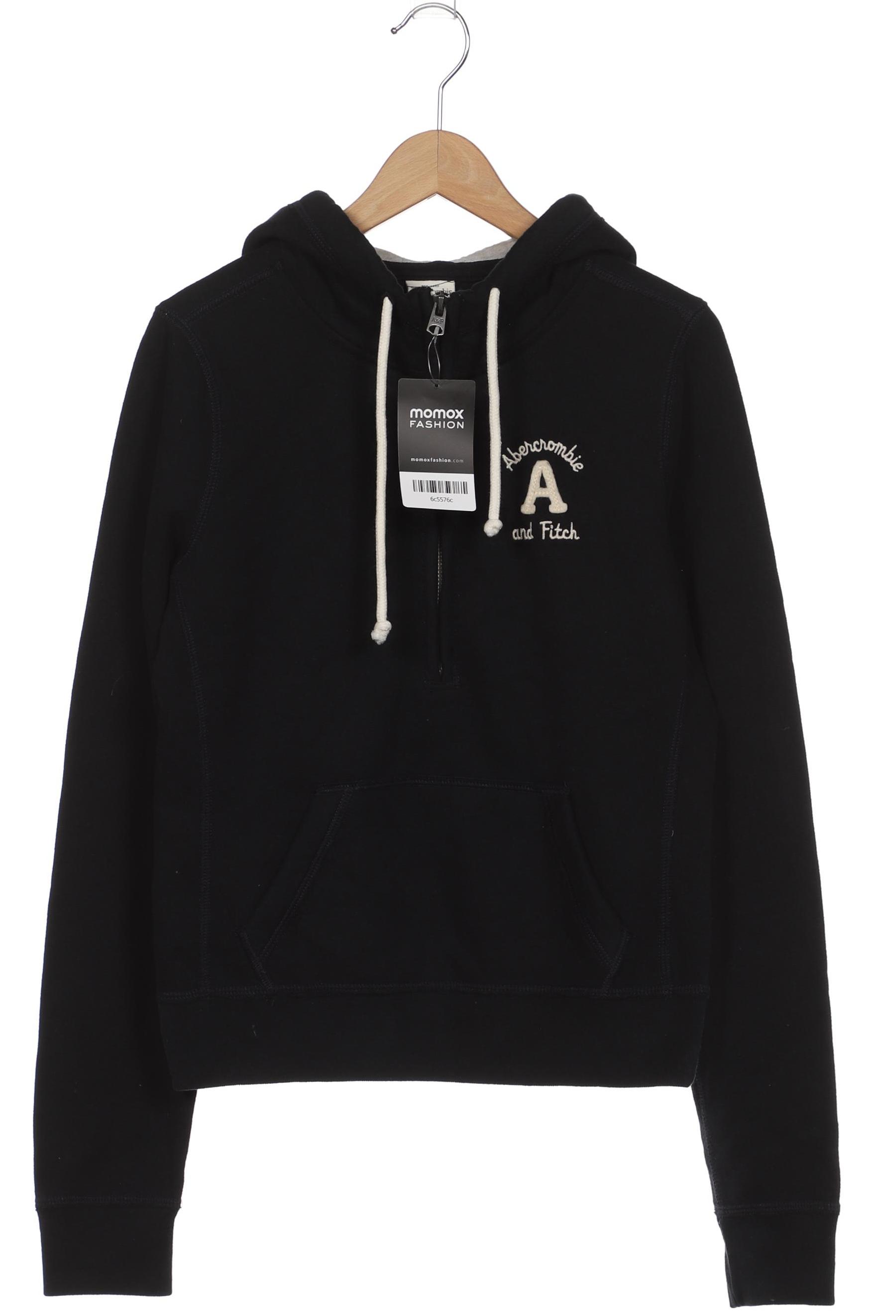 

Abercrombie & Fitch Damen Kapuzenpullover, schwarz, Gr. 36