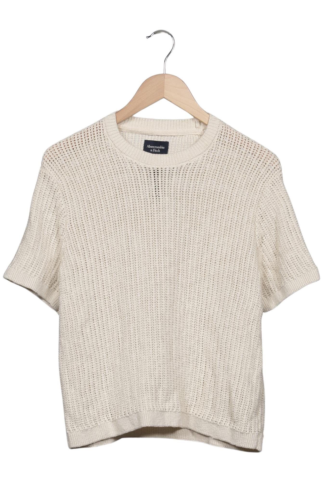 

Abercrombie & Fitch Damen Pullover, cremeweiß, Gr. 36