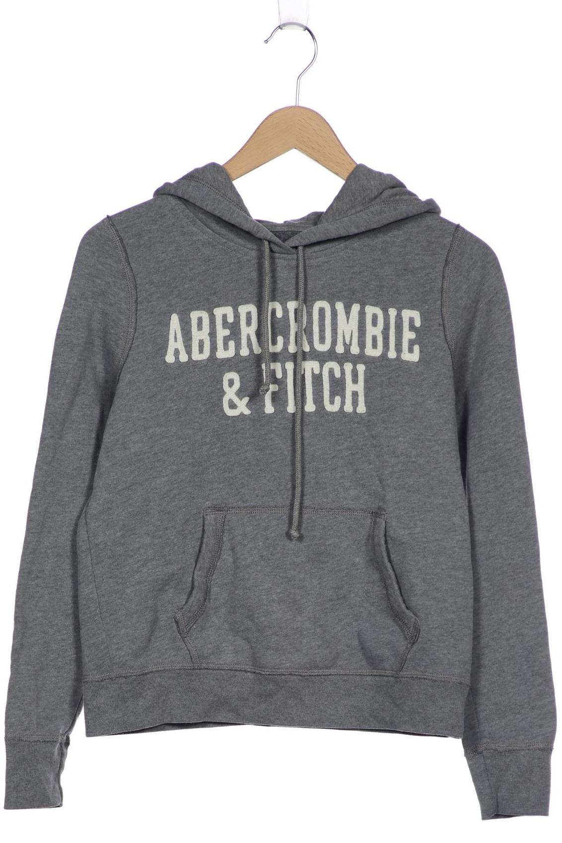 

Abercrombie & Fitch Damen Kapuzenpullover, grau, Gr. 36