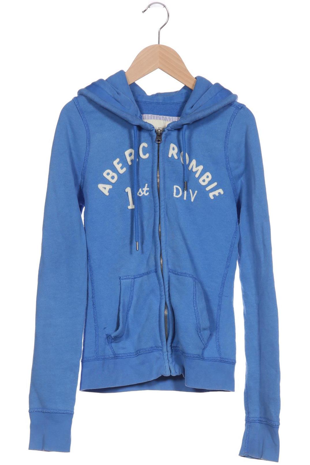 

Abercrombie & Fitch Damen Kapuzenpullover, blau, Gr. 36