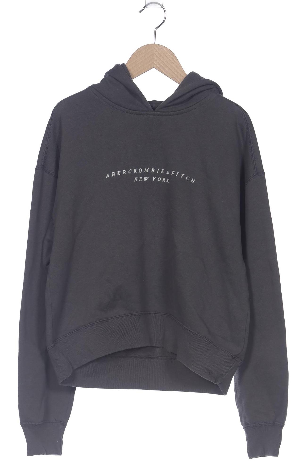 

Abercrombie & Fitch Damen Kapuzenpullover, grau, Gr. 34