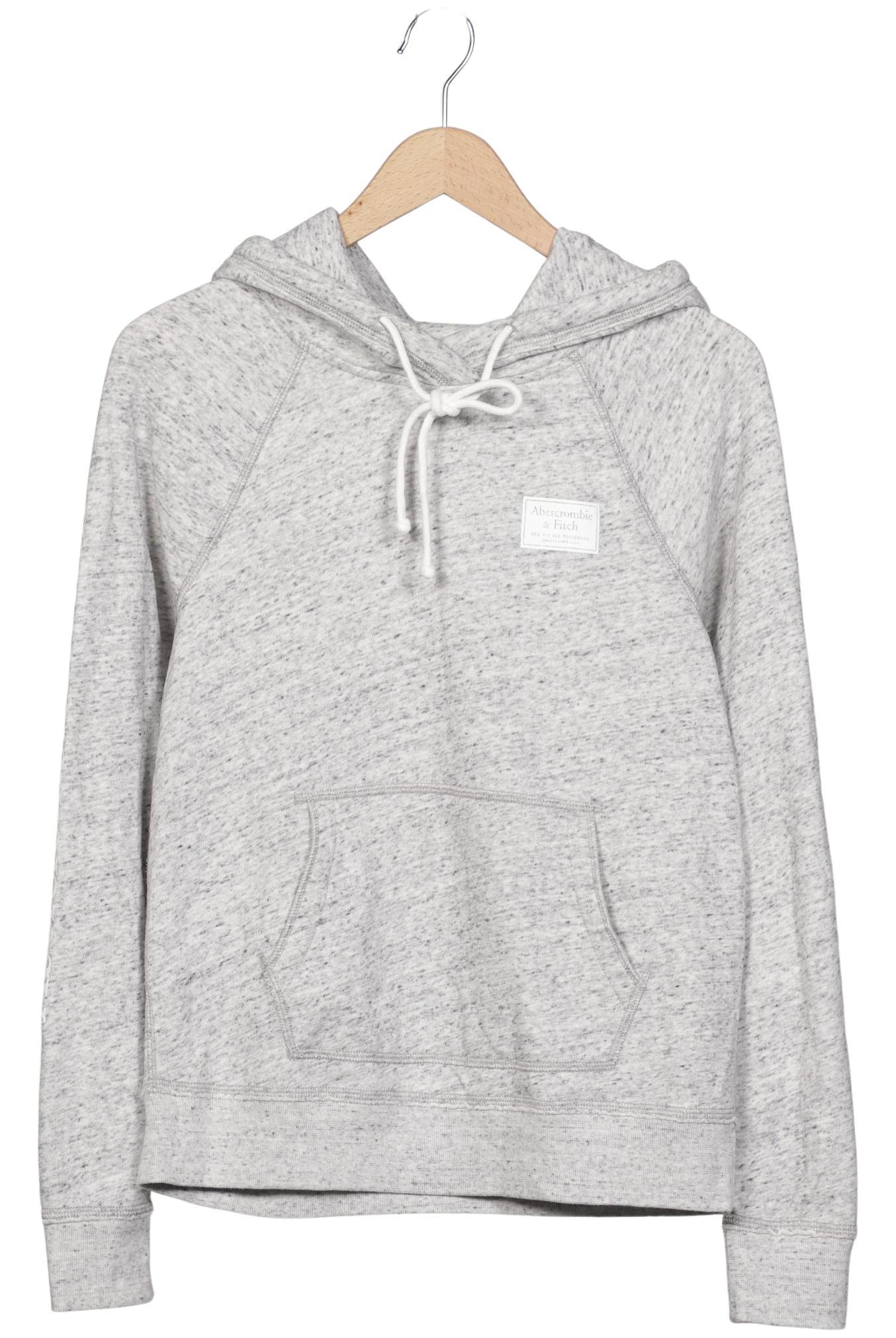 

Abercrombie & Fitch Damen Kapuzenpullover, grau, Gr. 38