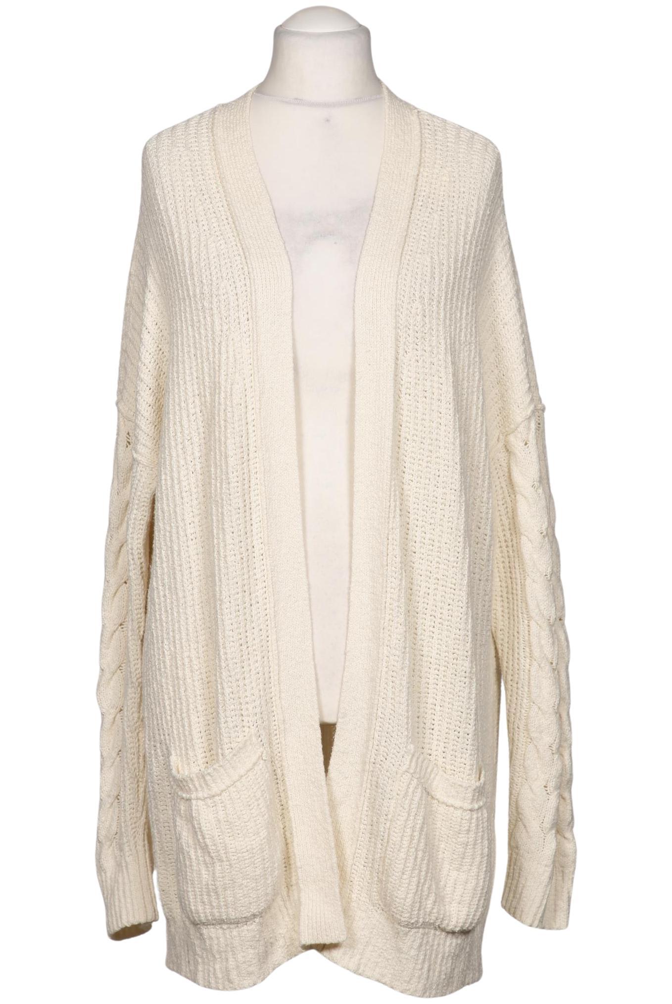 

Abercrombie & Fitch Damen Strickjacke, cremeweiß, Gr. 42