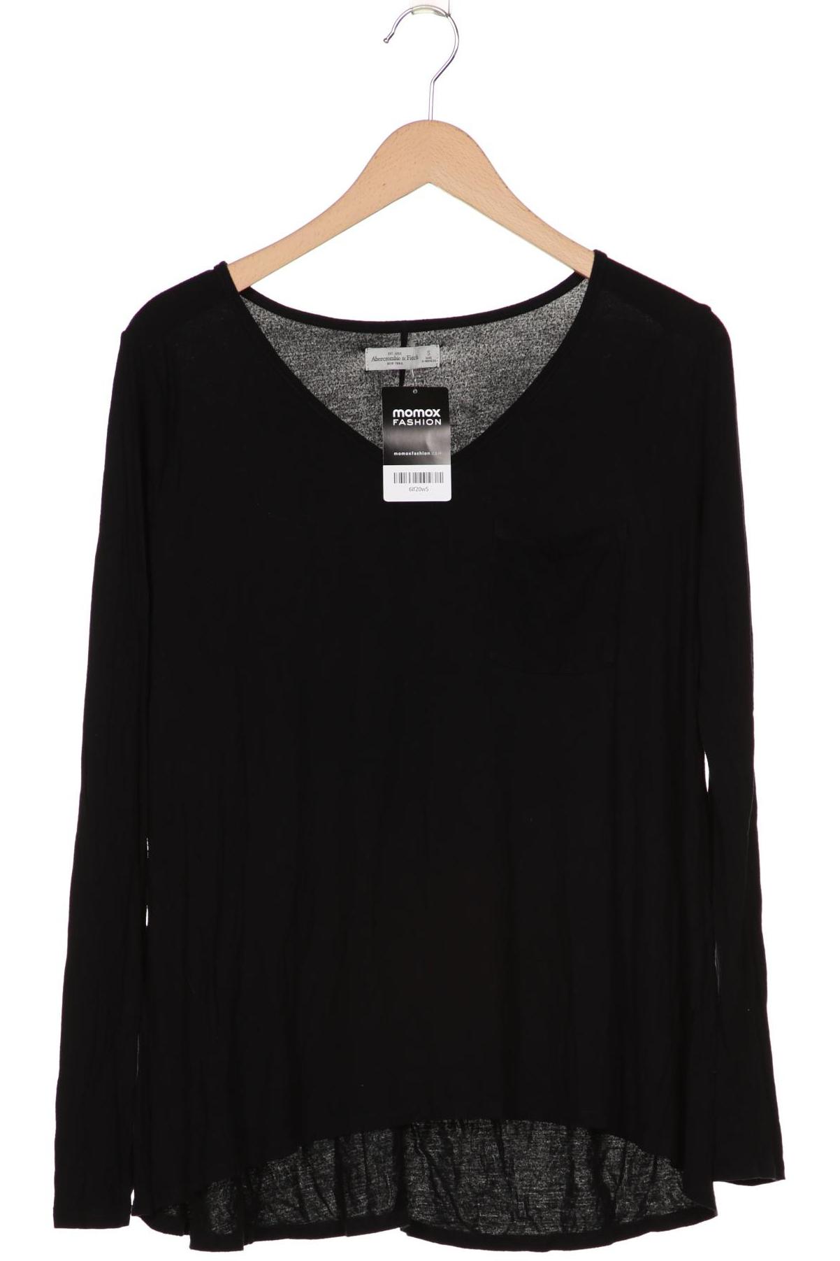 

Abercrombie & Fitch Damen Langarmshirt, schwarz