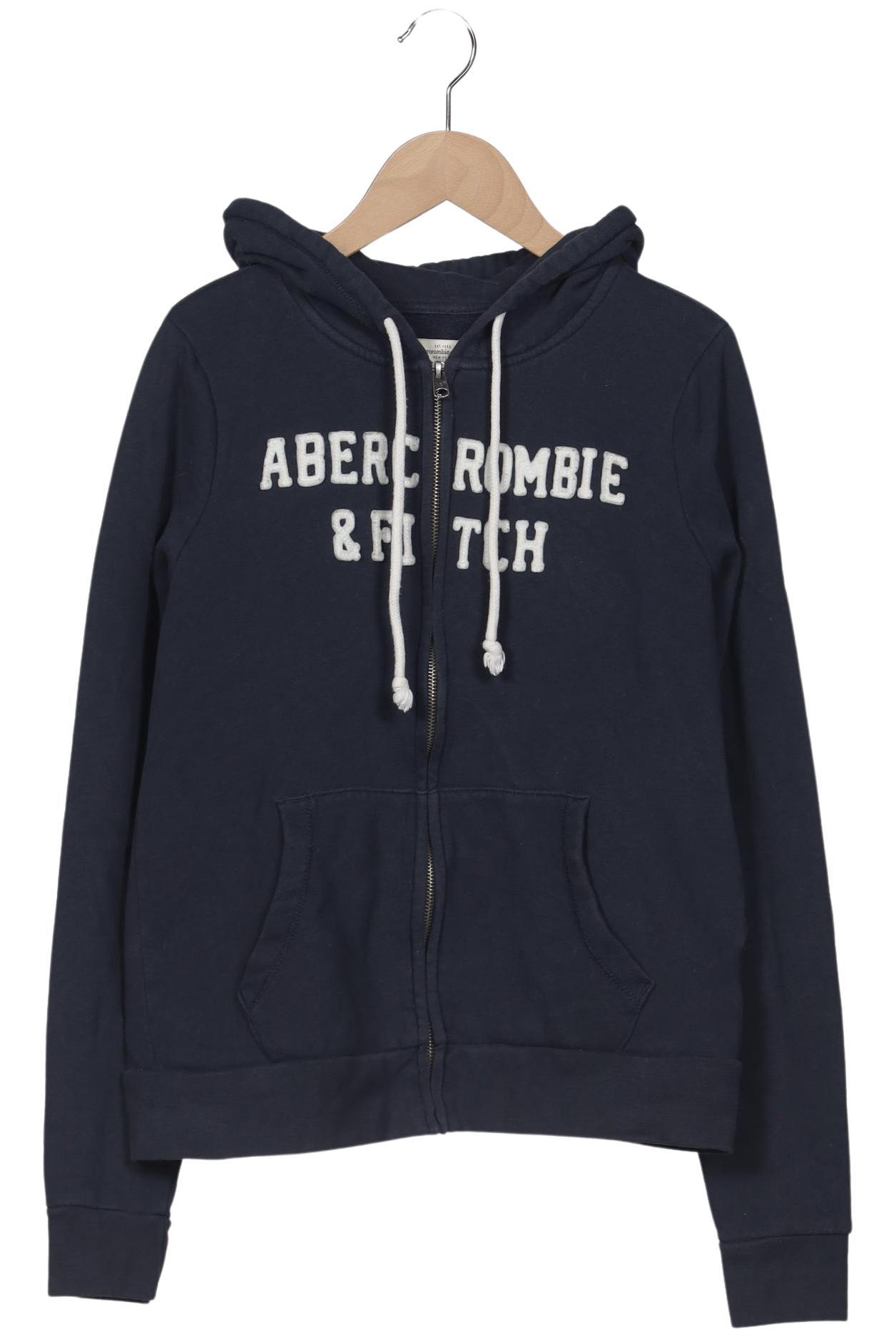 

Abercrombie & Fitch Damen Kapuzenpullover, marineblau, Gr. 42