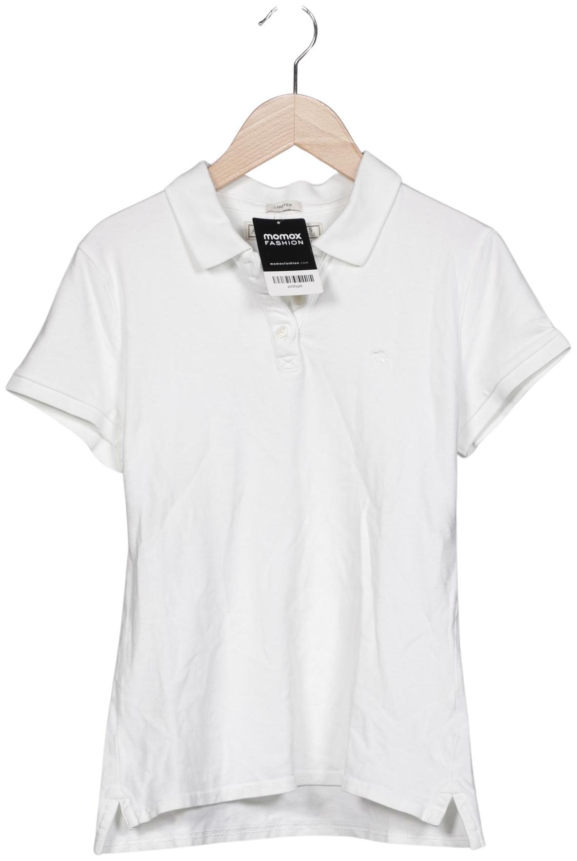 

Abercrombie & Fitch Damen Poloshirt, cremeweiß, Gr. 36