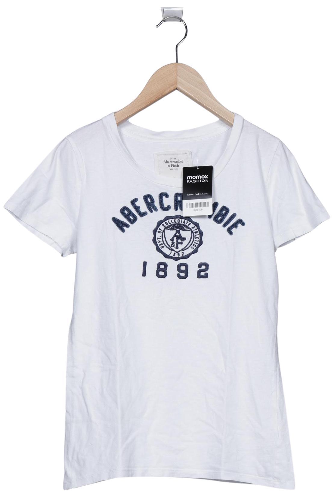 

Abercrombie & Fitch Damen T-Shirt, weiß, Gr. 42