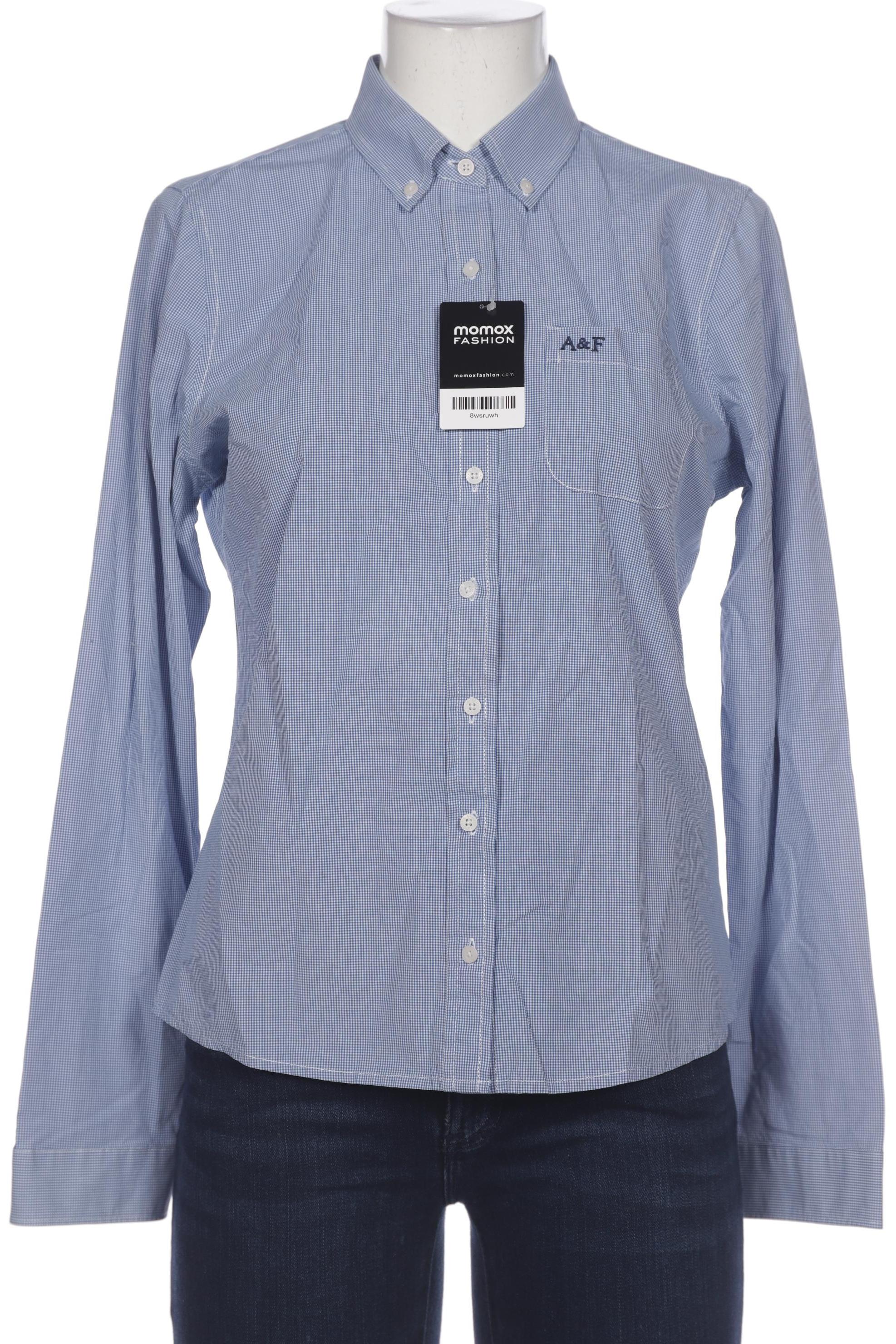 

Abercrombie & Fitch Damen Bluse, blau, Gr. 42