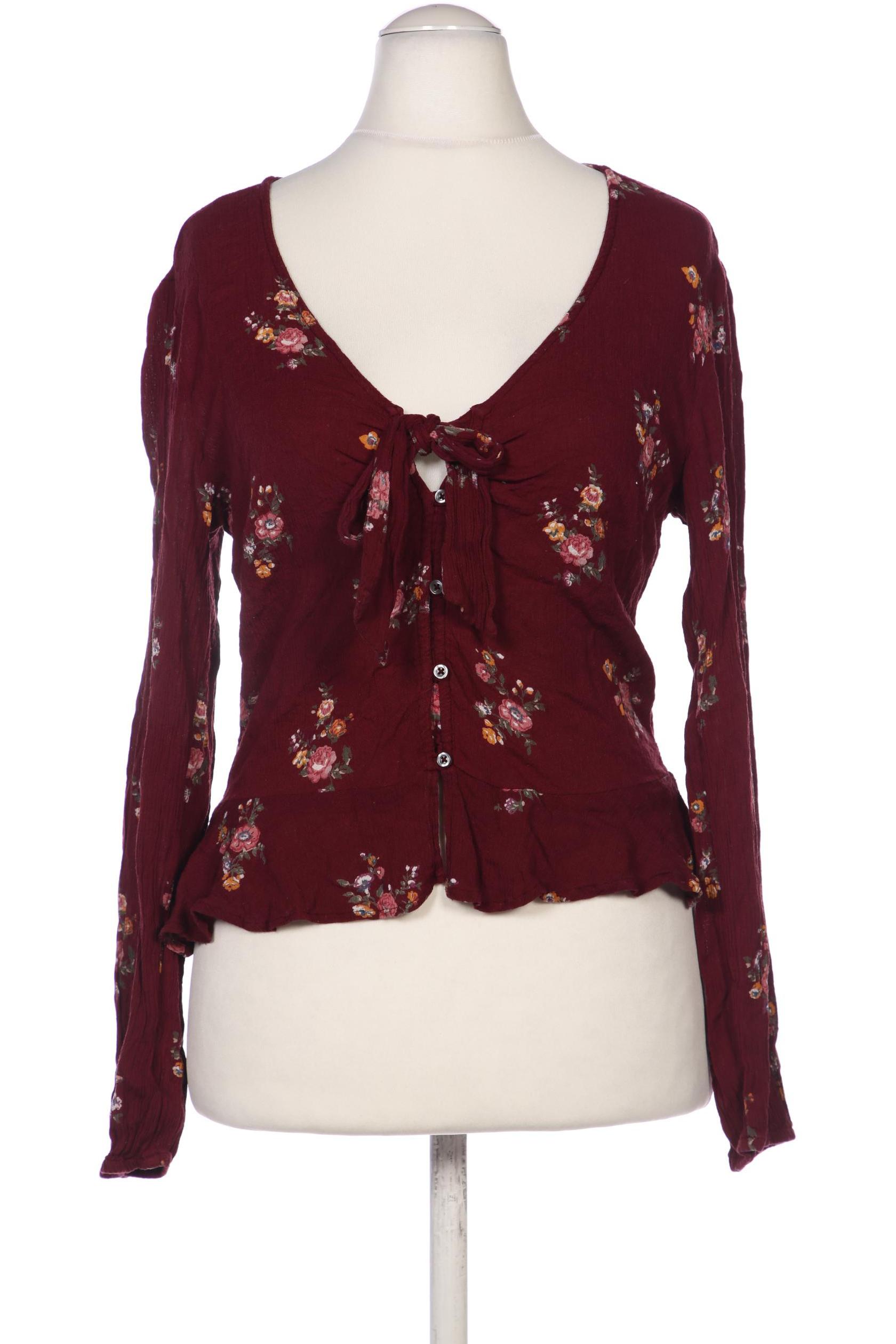 

Abercrombie & Fitch Damen Bluse, bordeaux, Gr. 38