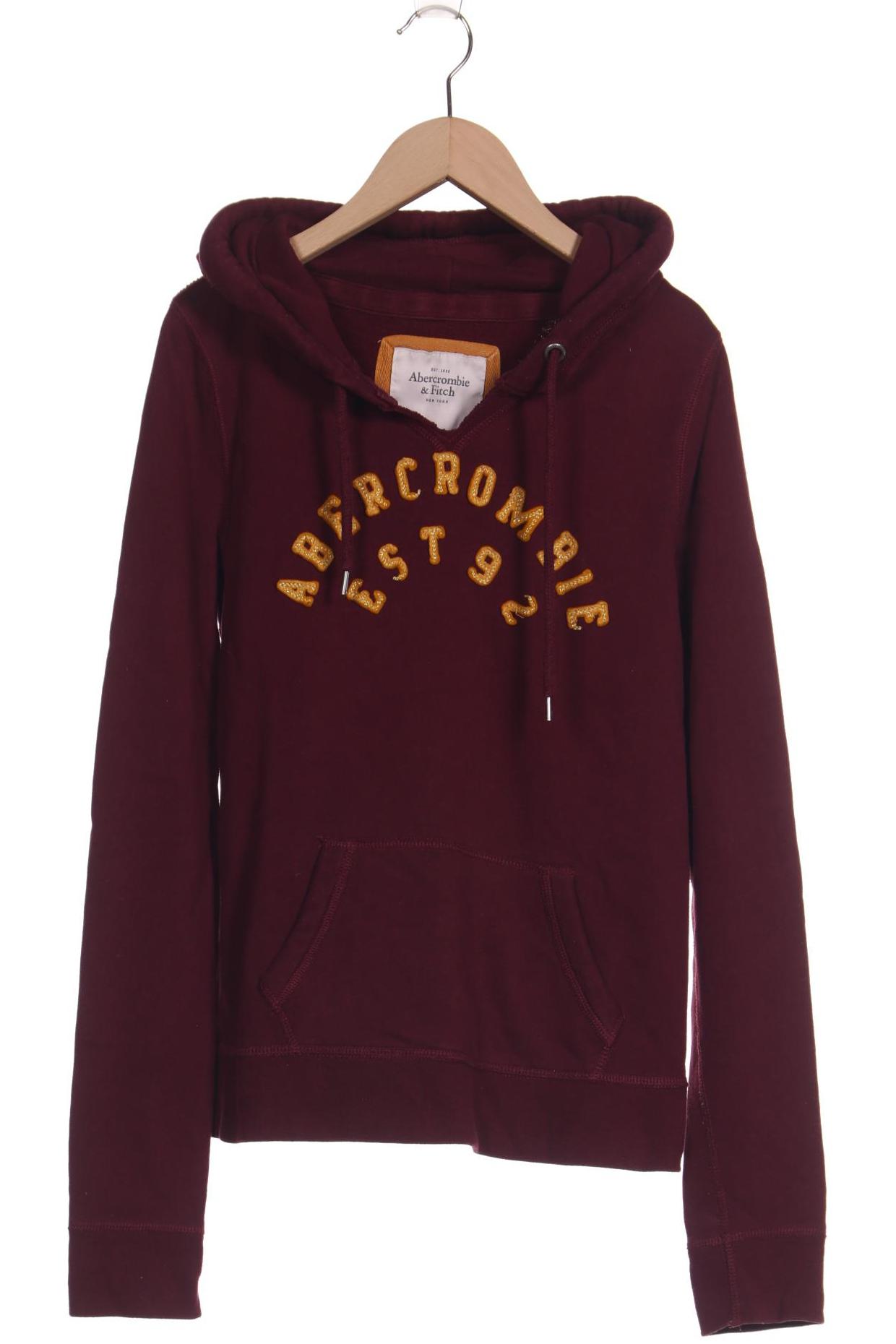 

Abercrombie & Fitch Damen Sweatshirt, bordeaux, Gr. 38
