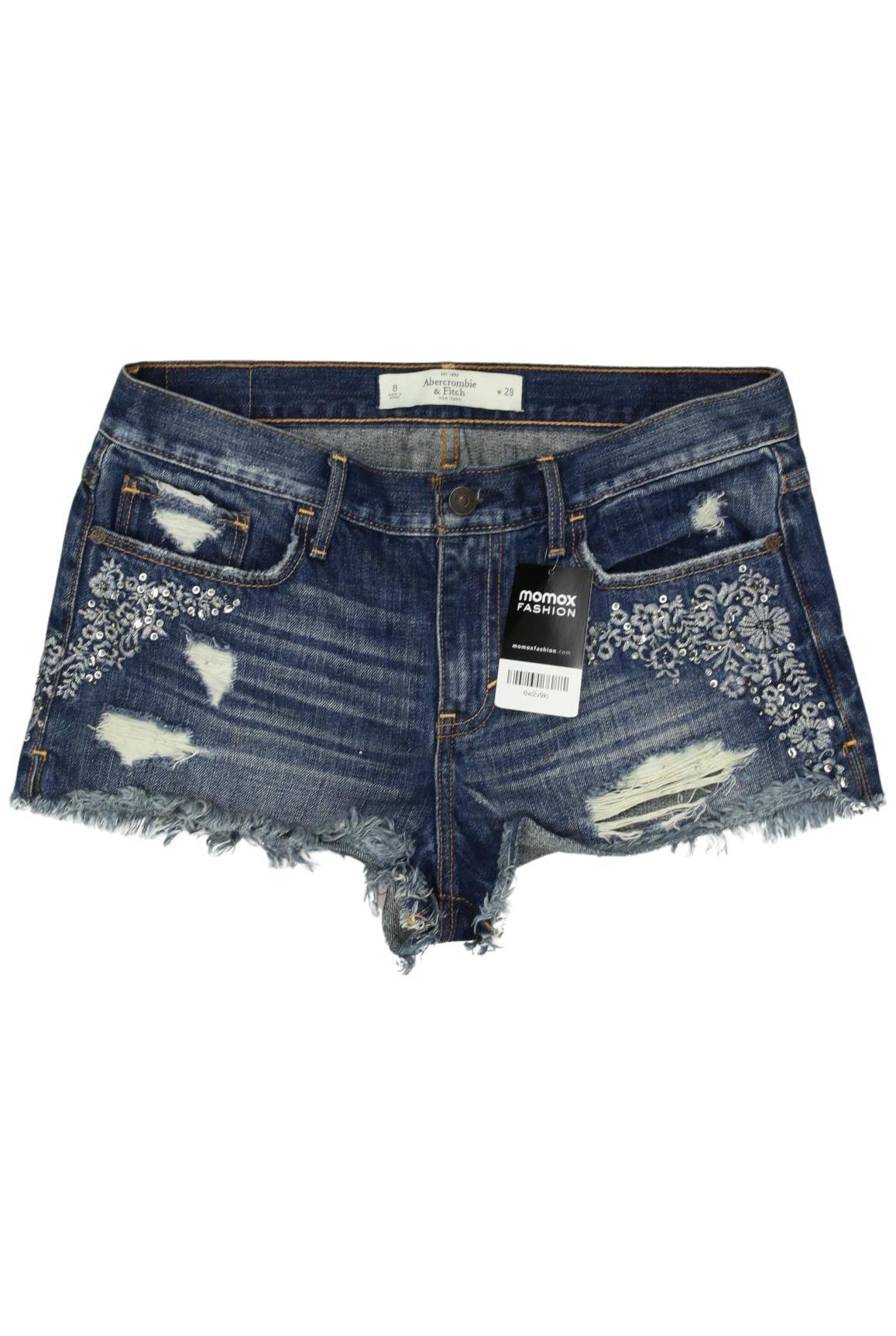 

Abercrombie & Fitch Damen Shorts, blau, Gr. 29