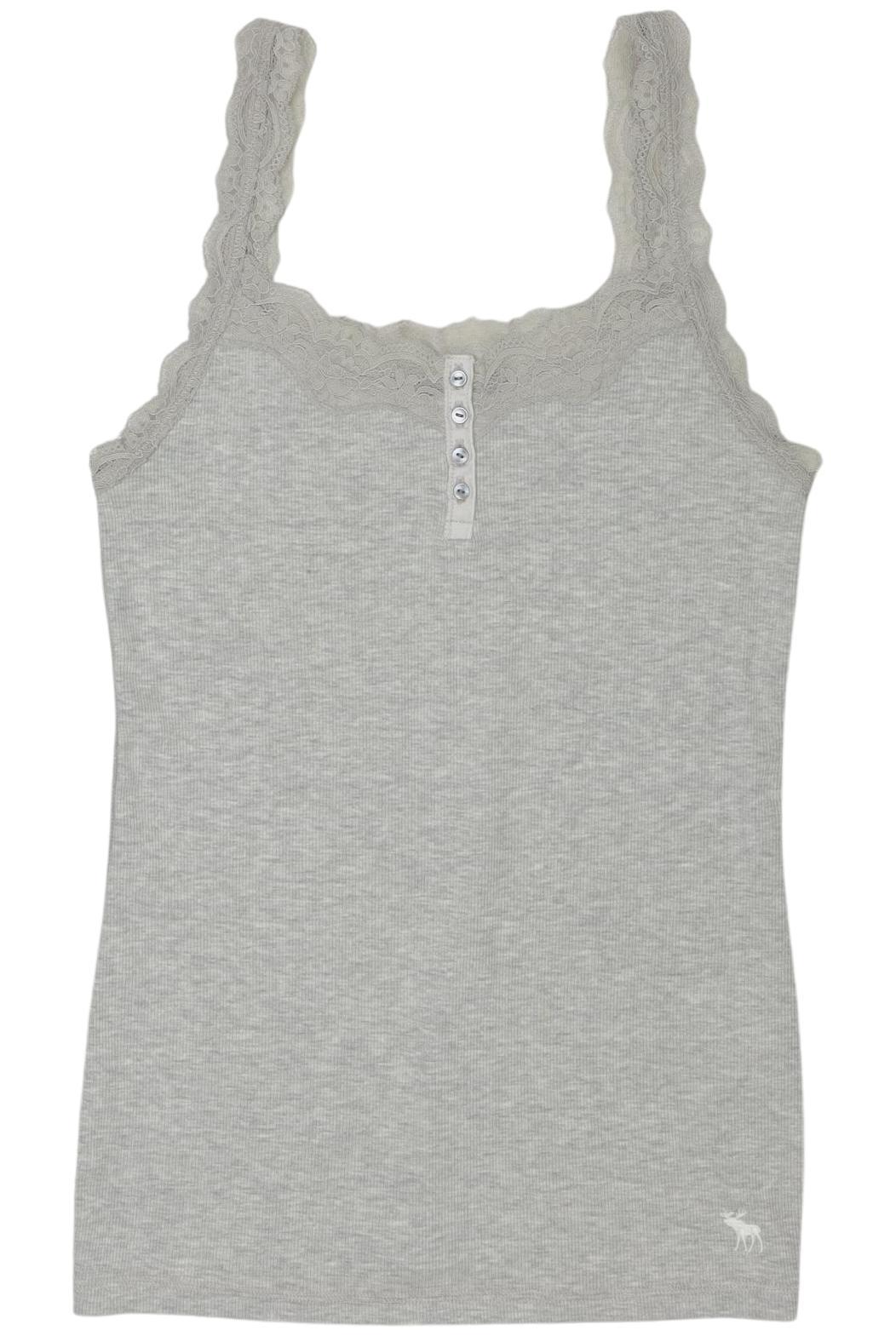 

Abercrombie & Fitch Damen Top, grau, Gr. 38
