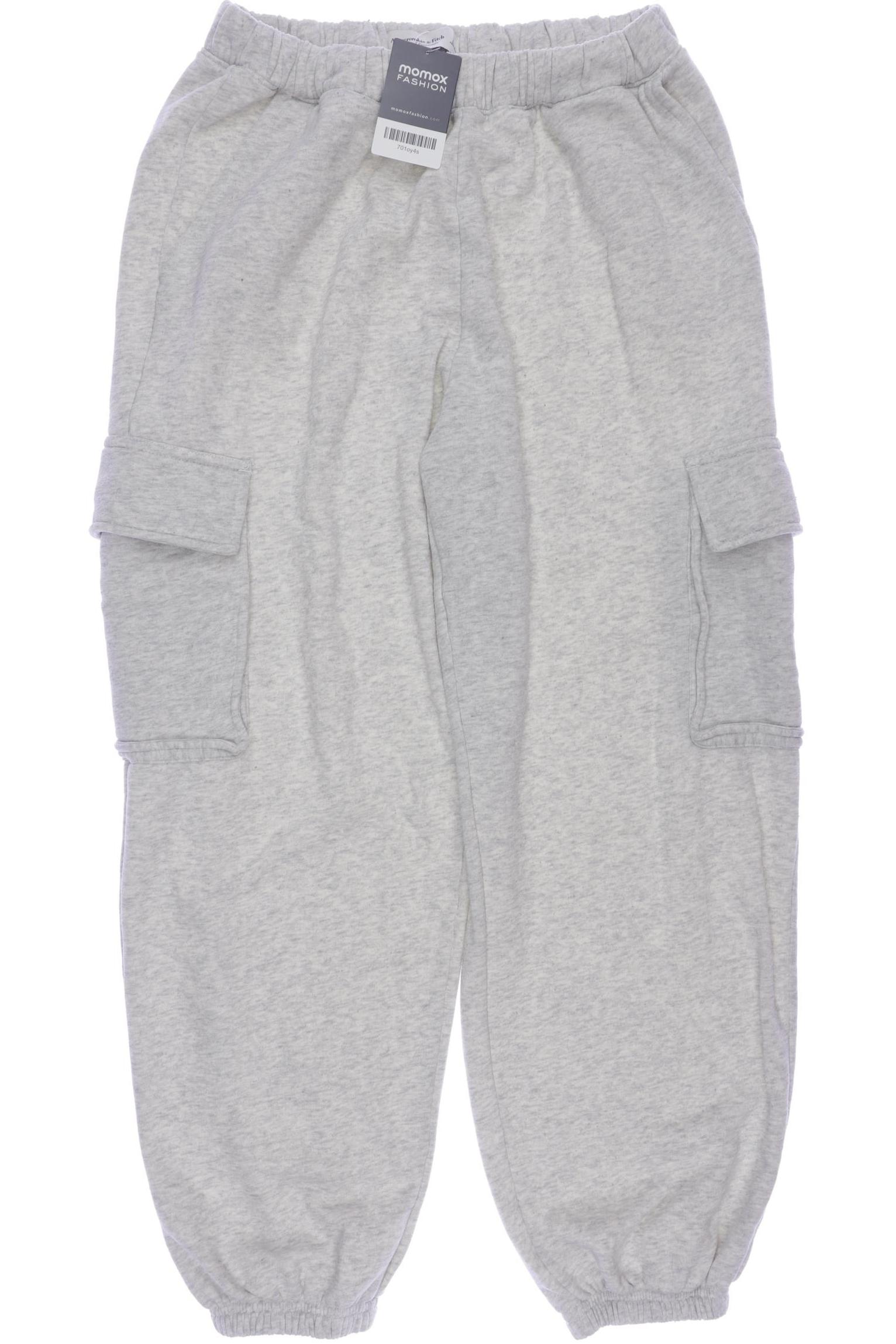 

Abercrombie & Fitch Damen Stoffhose, cremeweiß, Gr. 0