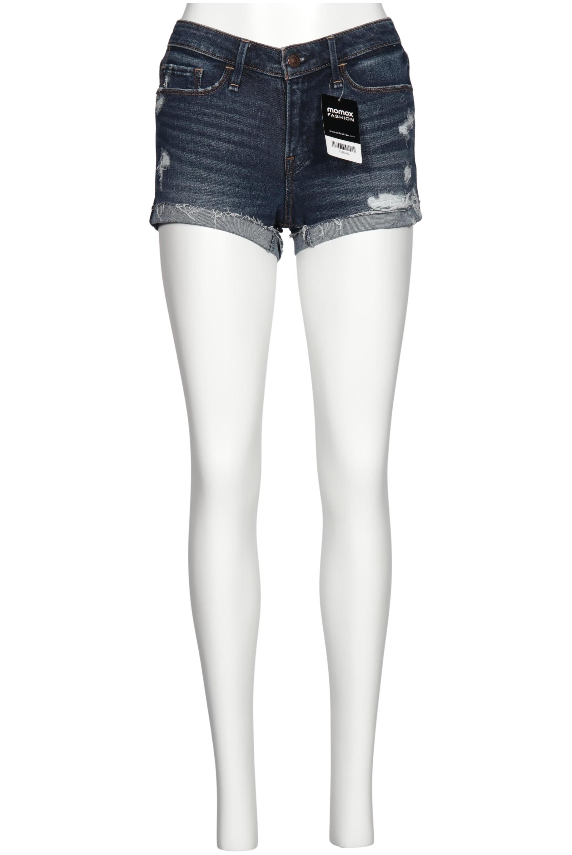 

Abercrombie & Fitch Damen Shorts, marineblau, Gr. 25