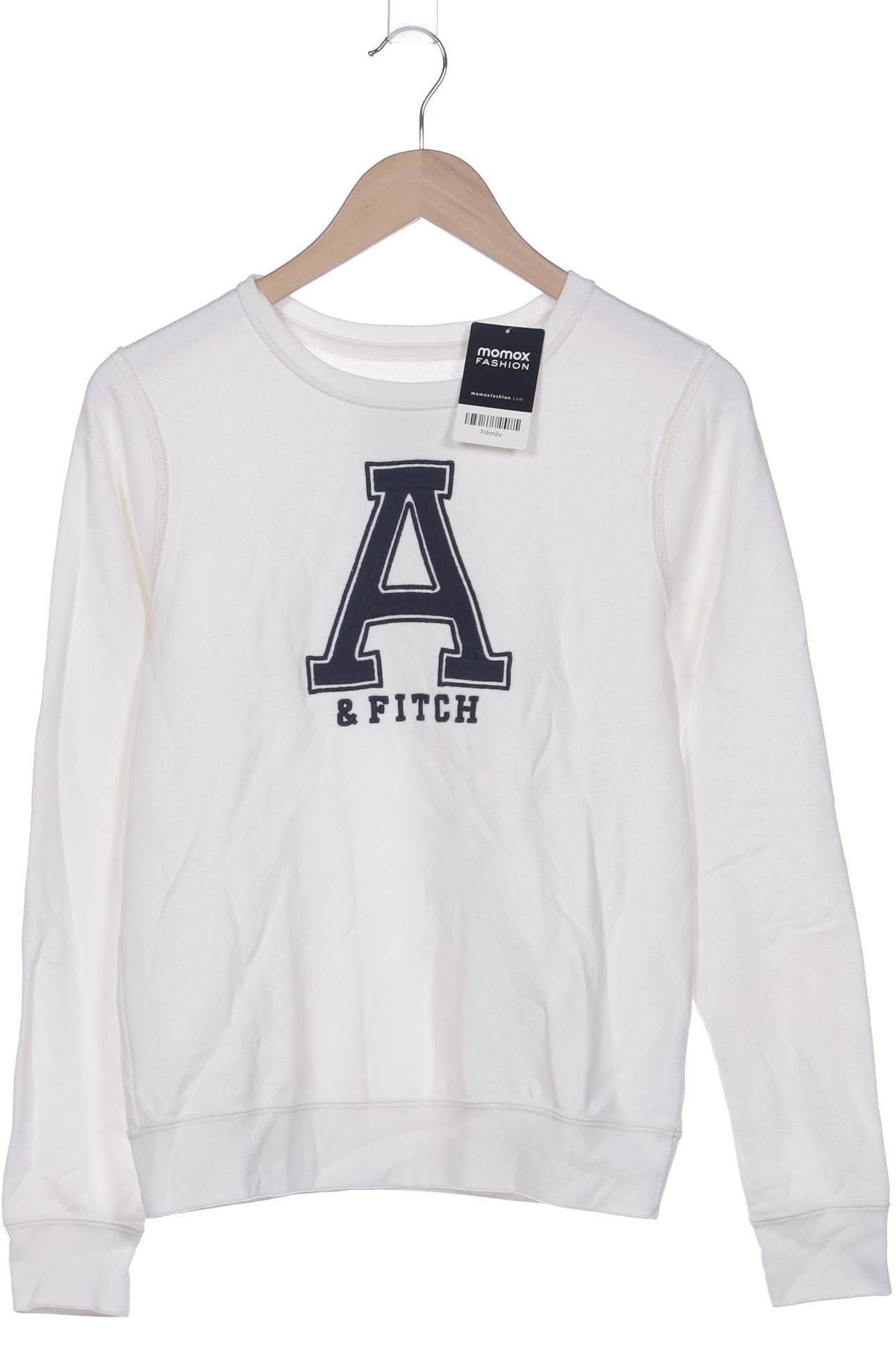 

Abercrombie & Fitch Damen Sweatshirt, weiß, Gr. 36