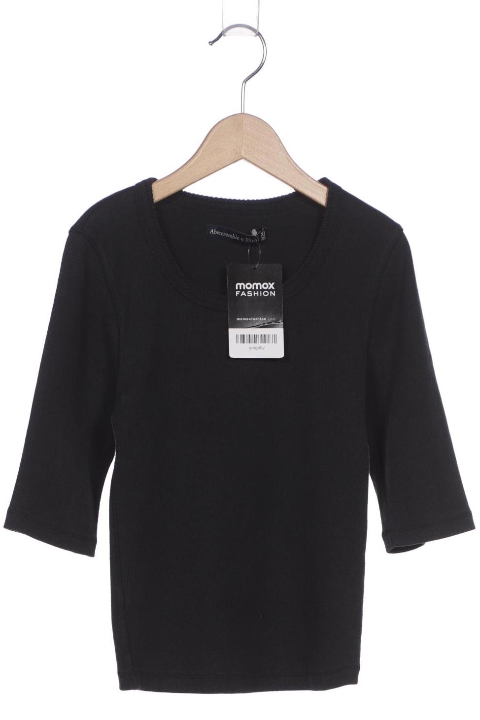 

Abercrombie & Fitch Damen Langarmshirt, grau, Gr. 32