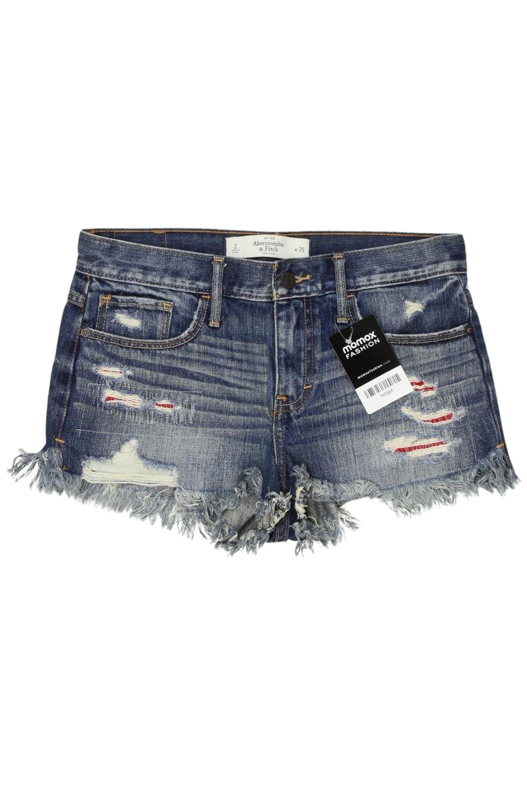 

Abercrombie & Fitch Damen Shorts, marineblau, Gr. 26