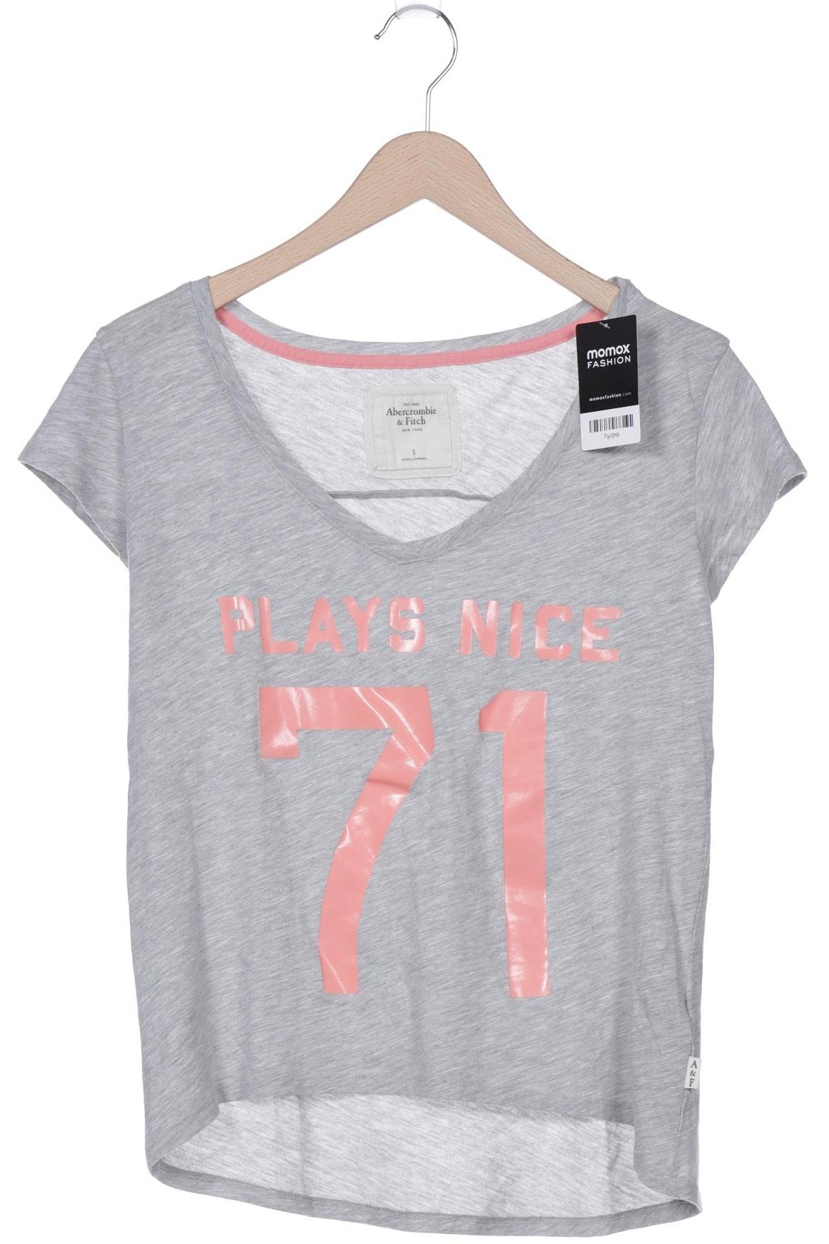 

Abercrombie & Fitch Damen T-Shirt, grau, Gr. 36
