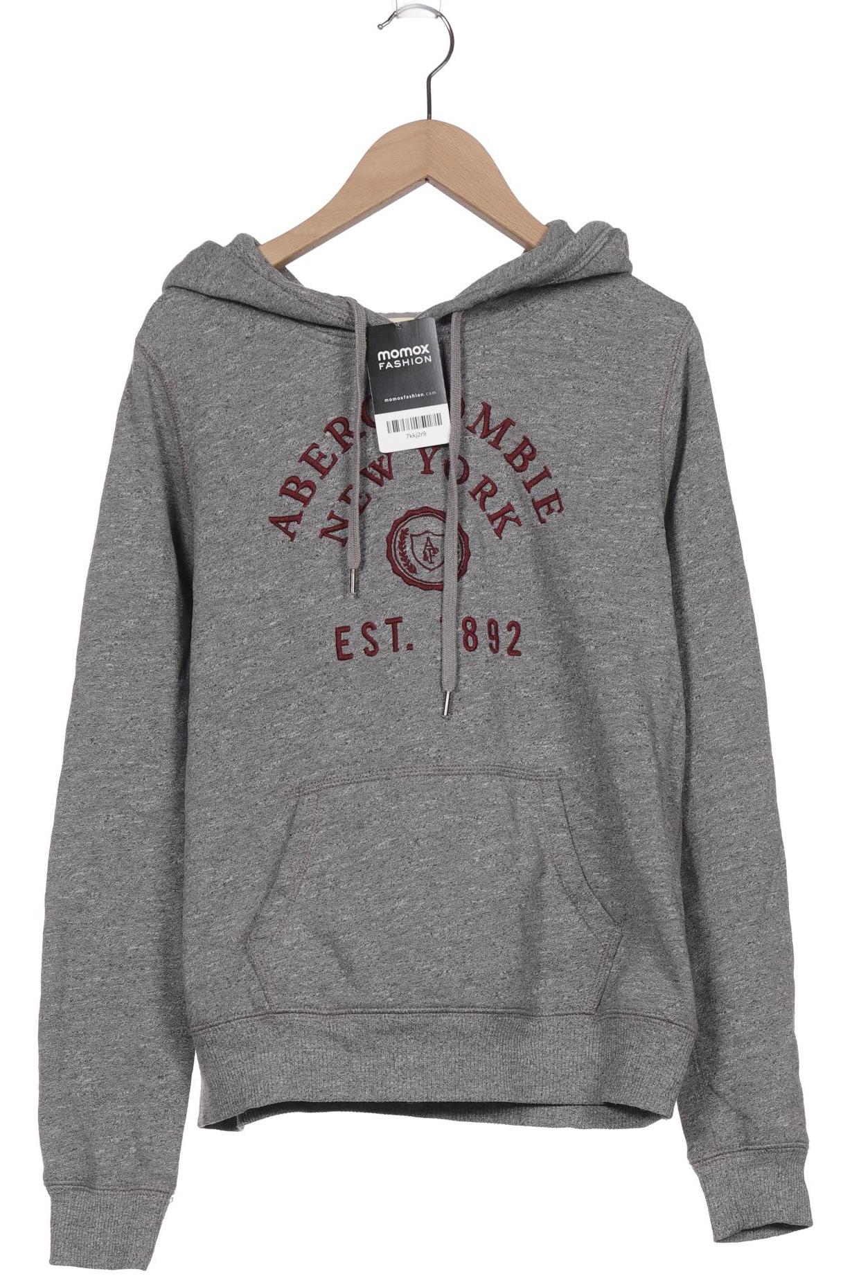 

Abercrombie & Fitch Damen Kapuzenpullover, grau