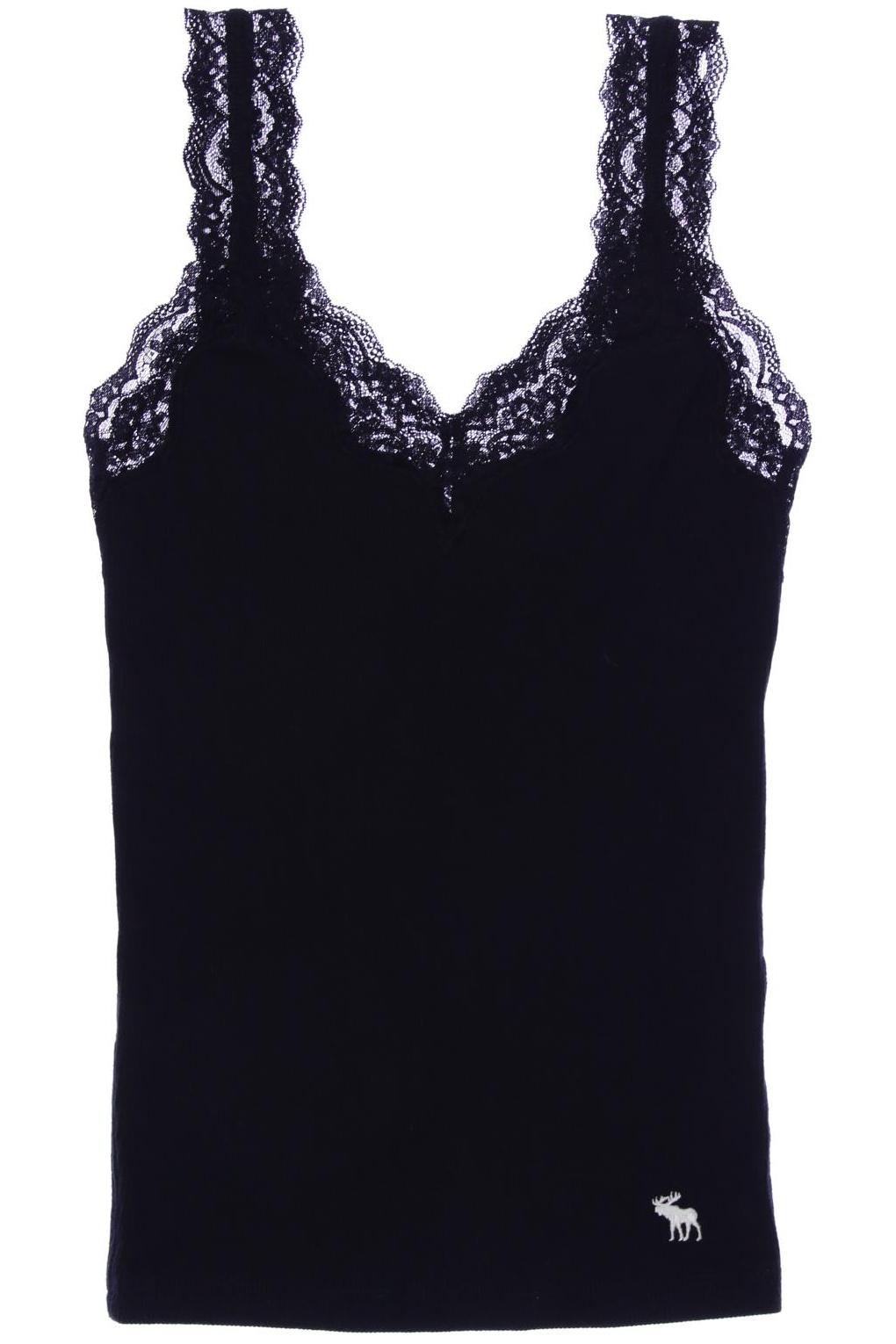 

Abercrombie & Fitch Damen Top, schwarz, Gr. 34