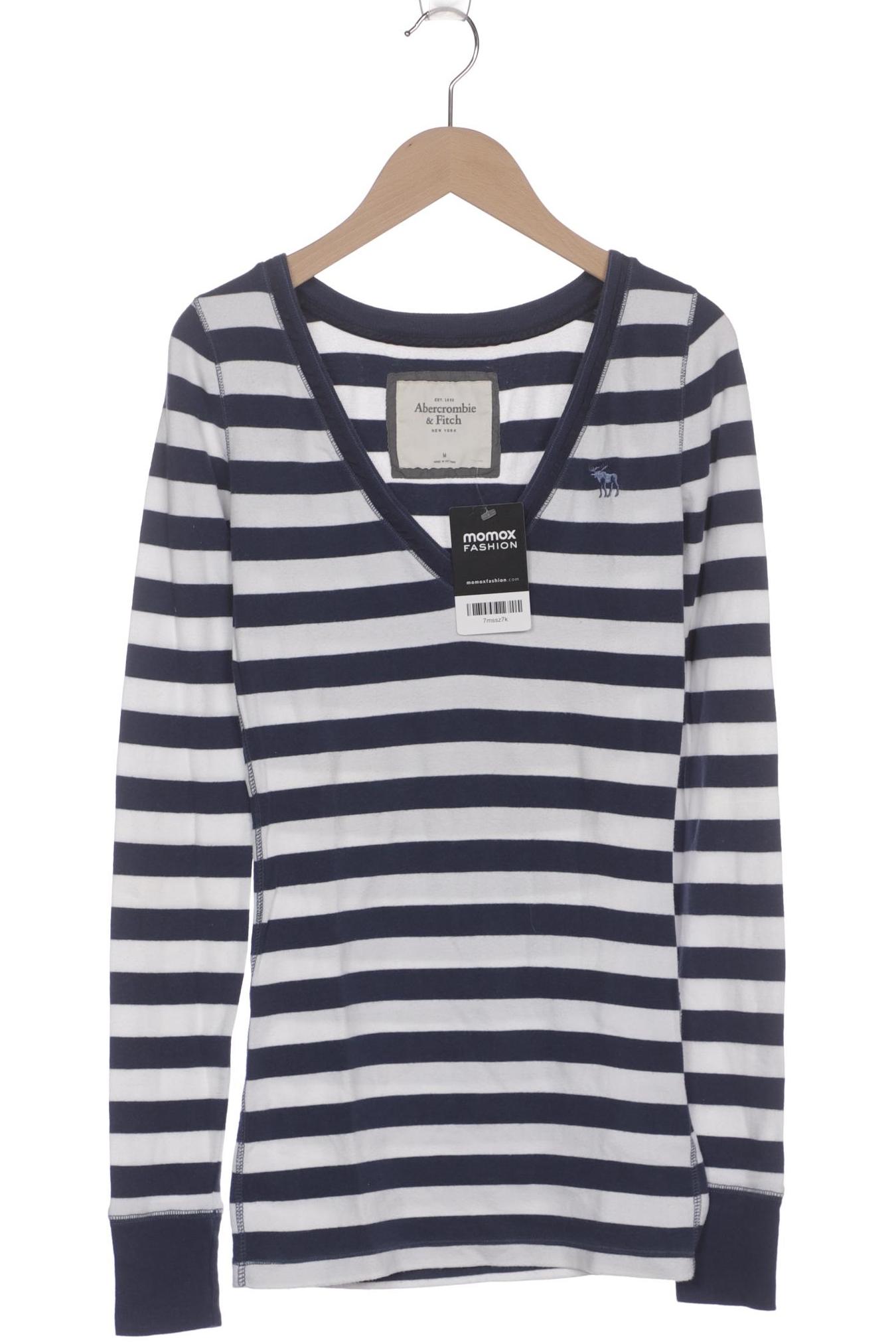 

Abercrombie & Fitch Damen Langarmshirt, marineblau, Gr. 38