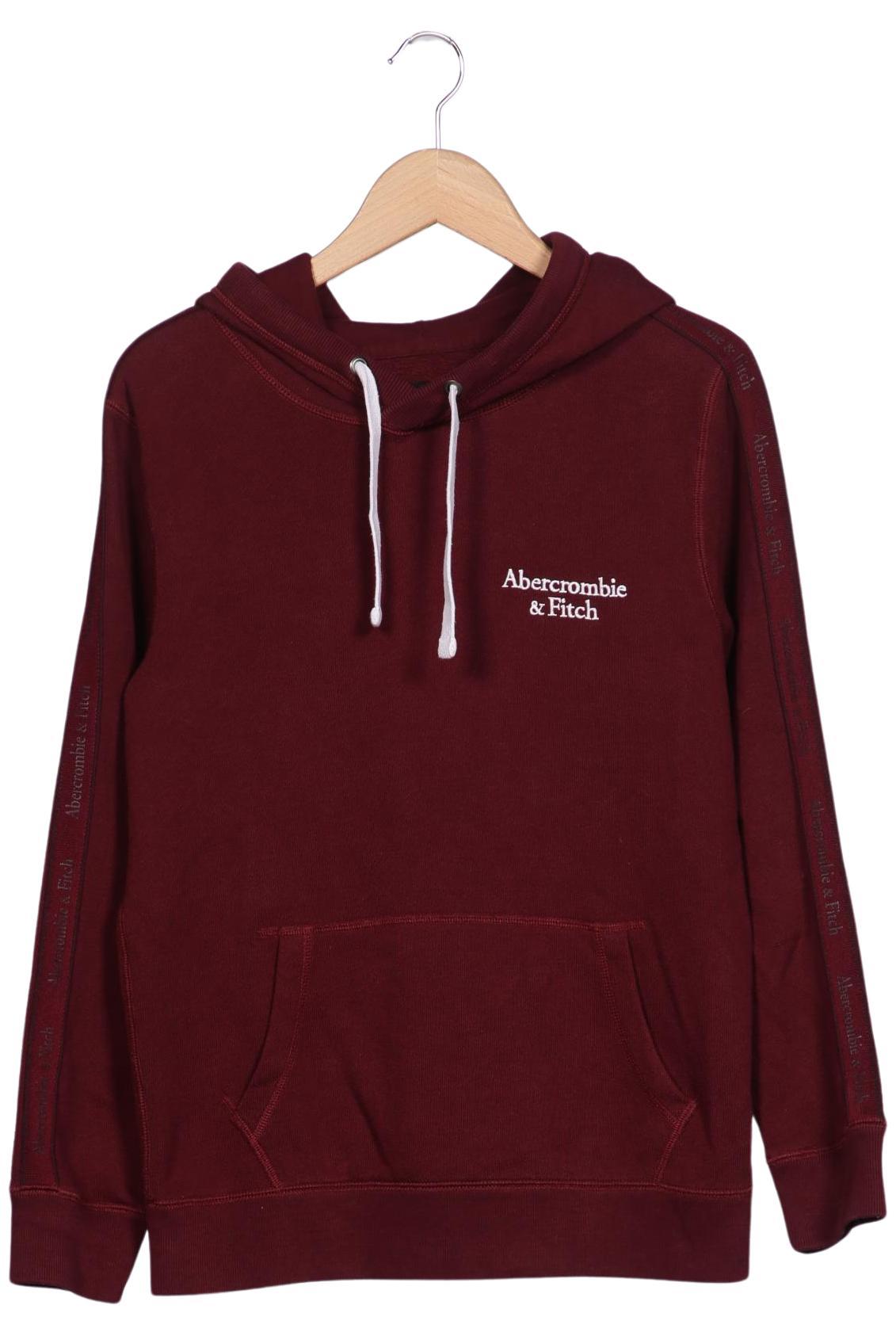 

Abercrombie & Fitch Damen Kapuzenpullover, bordeaux, Gr. 34