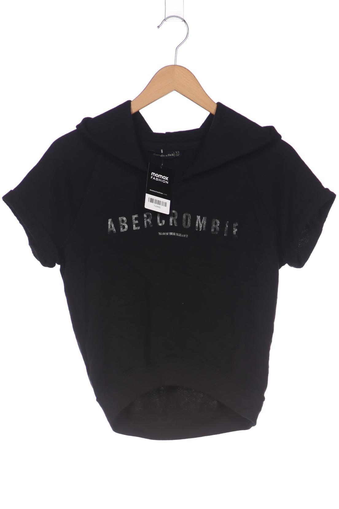 

Abercrombie & Fitch Damen Kapuzenpullover, schwarz, Gr. 34