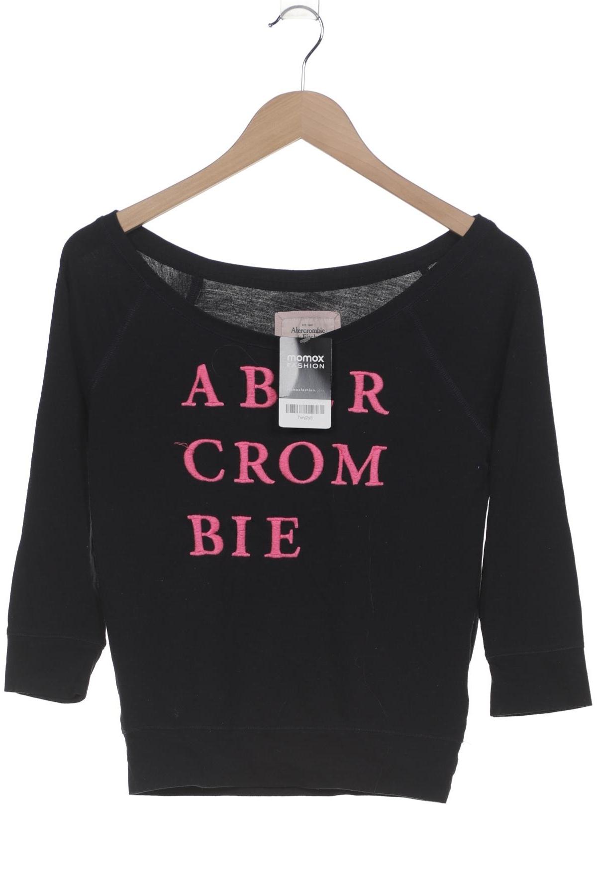 

Abercrombie & Fitch Damen Langarmshirt, marineblau, Gr. 36