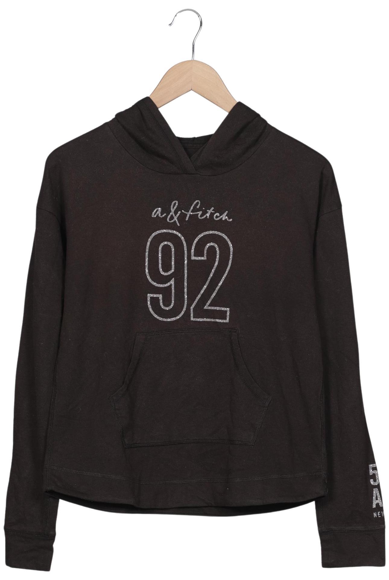 

Abercrombie & Fitch Damen Kapuzenpullover, schwarz, Gr. 44