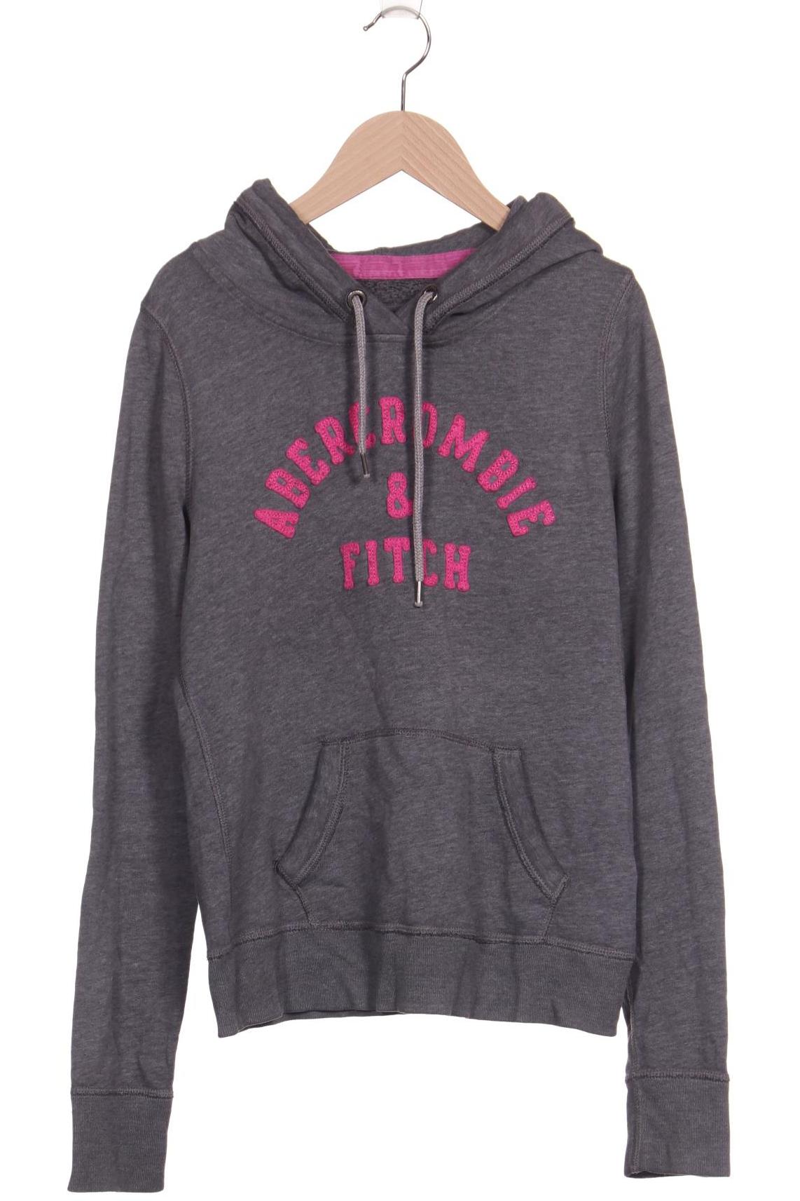 

Abercrombie & Fitch Damen Kapuzenpullover, grau, Gr. 38