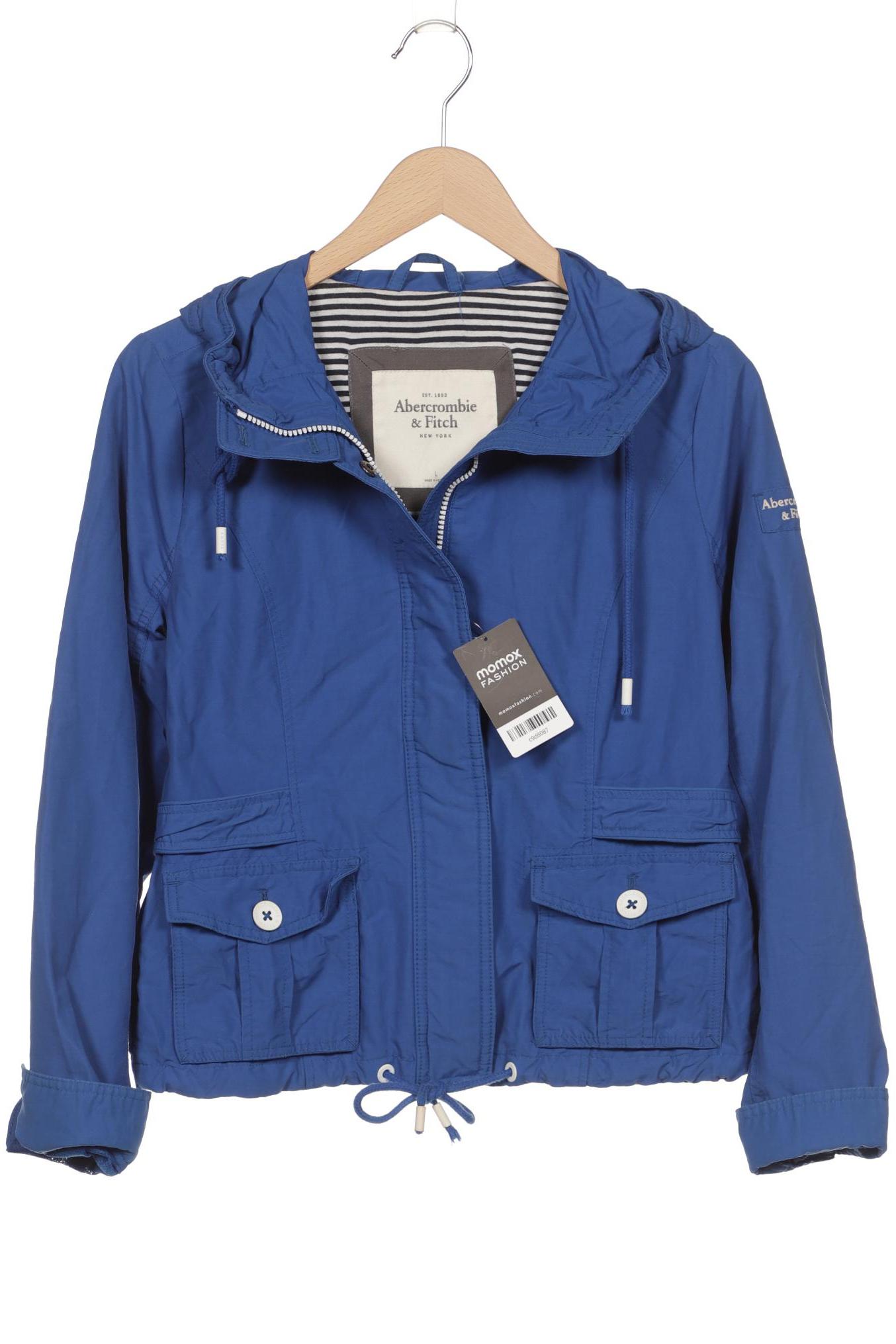 

Abercrombie & Fitch Damen Jacke, blau, Gr. 42